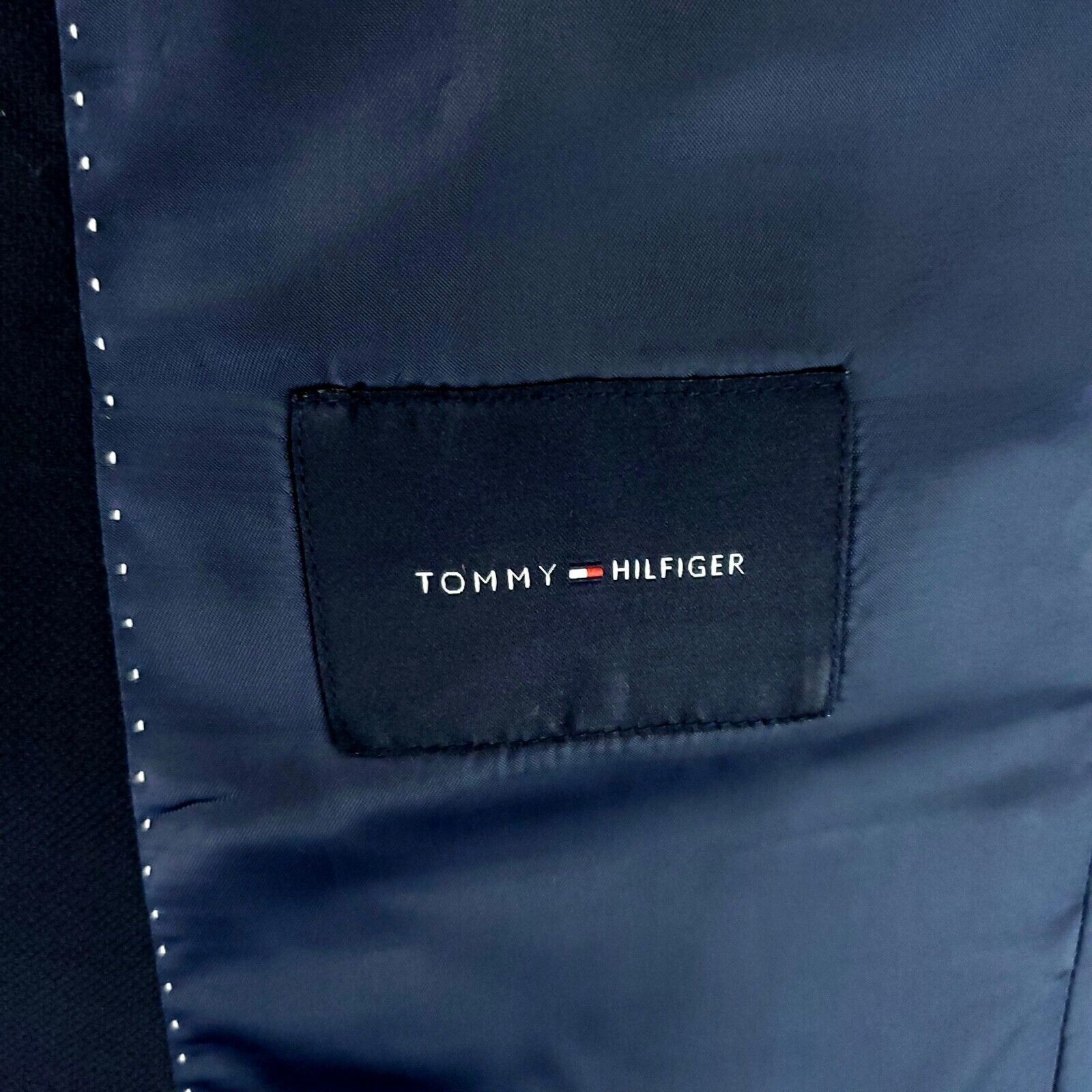 Tommy Hilfiger Tommy Hilfiger Wool Polyester 2 Gold Button Blazer 40S Blue Size 40S - 8 Thumbnail