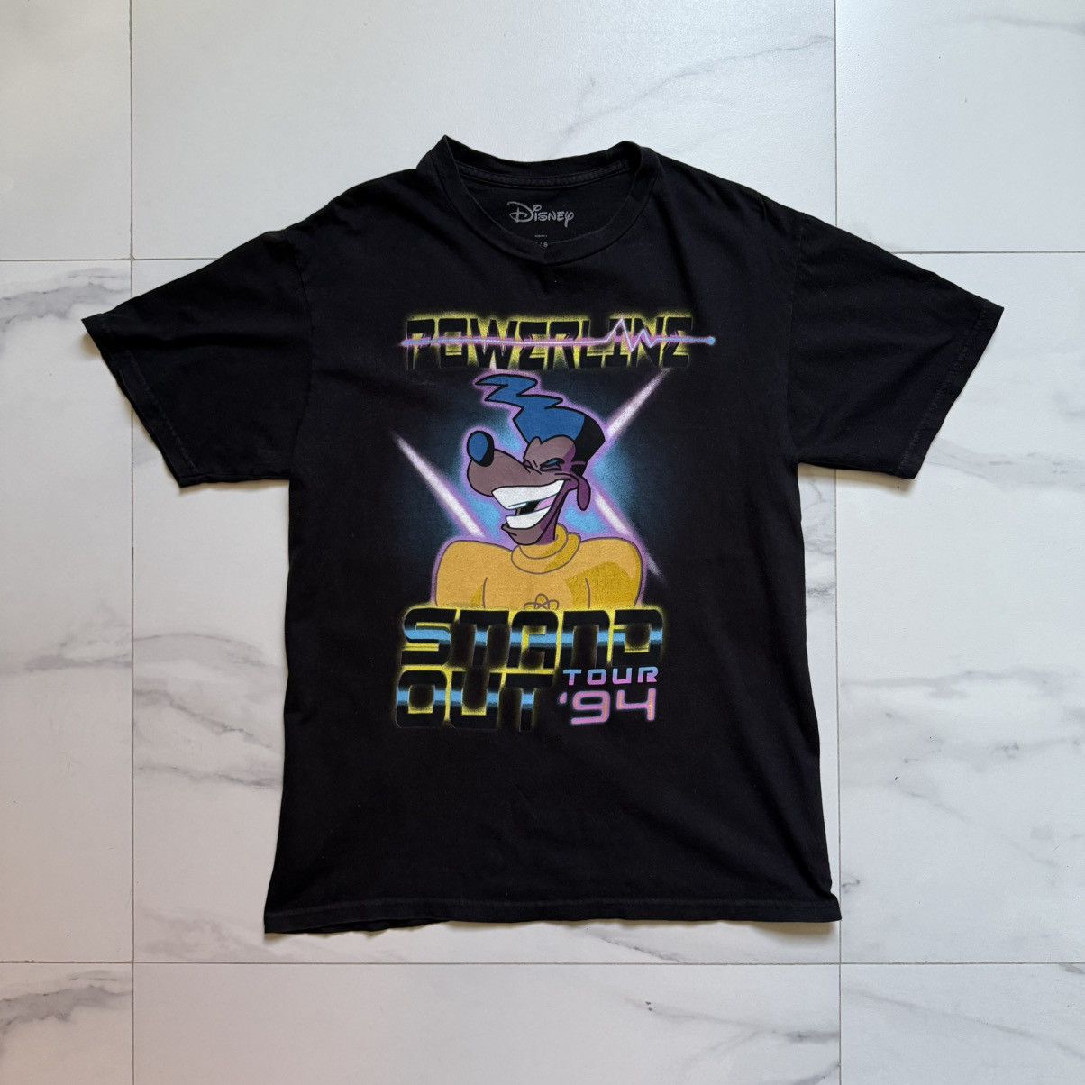 Disney Powerline Stand Out Tour ‘94 T-Shirt Size US S / EU 44-46 / 1 - 2 Thumbnail