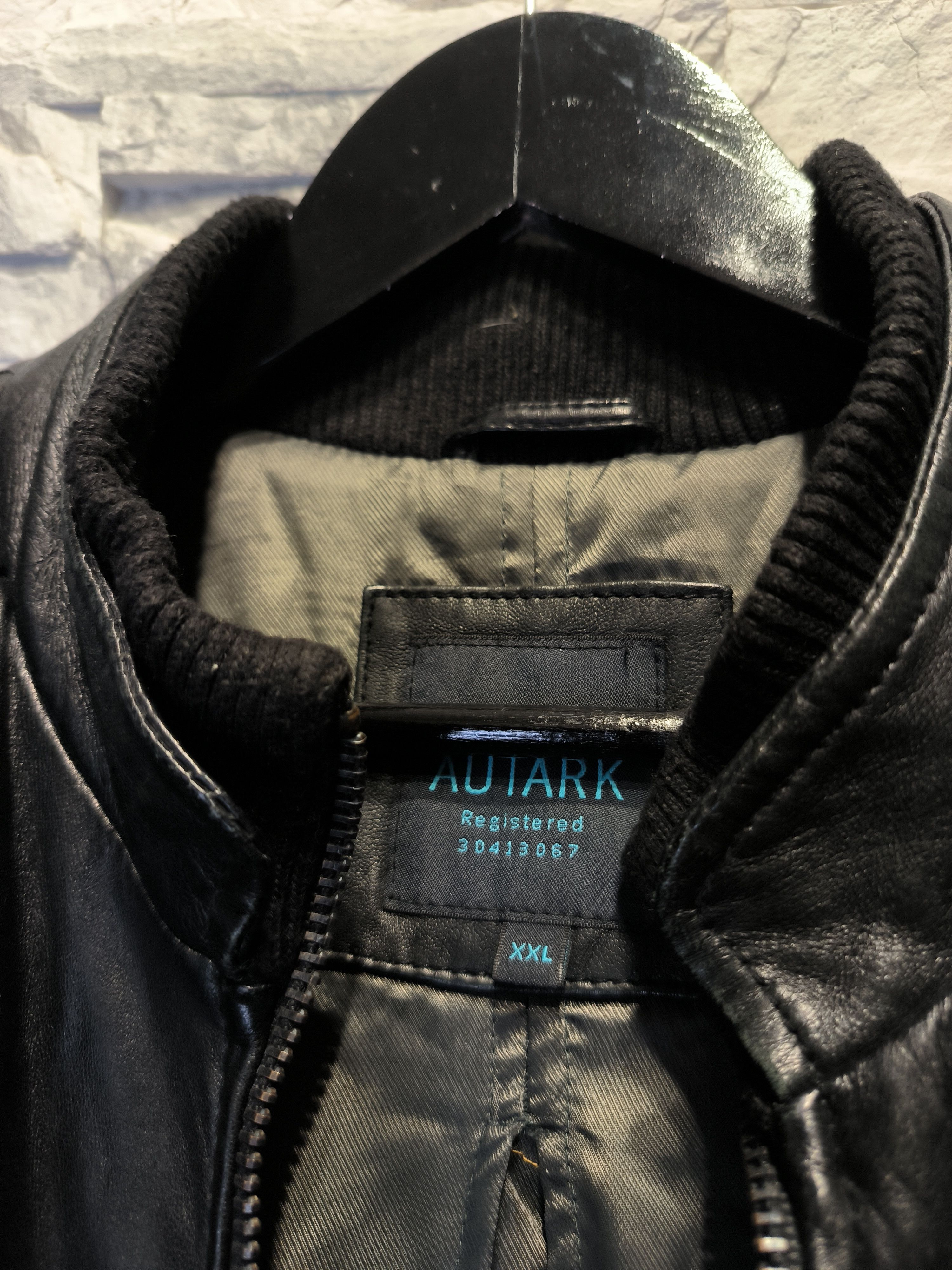 Other Autark Leather Jacket Black Size US L / EU 52-54 / 3 - 6 Thumbnail