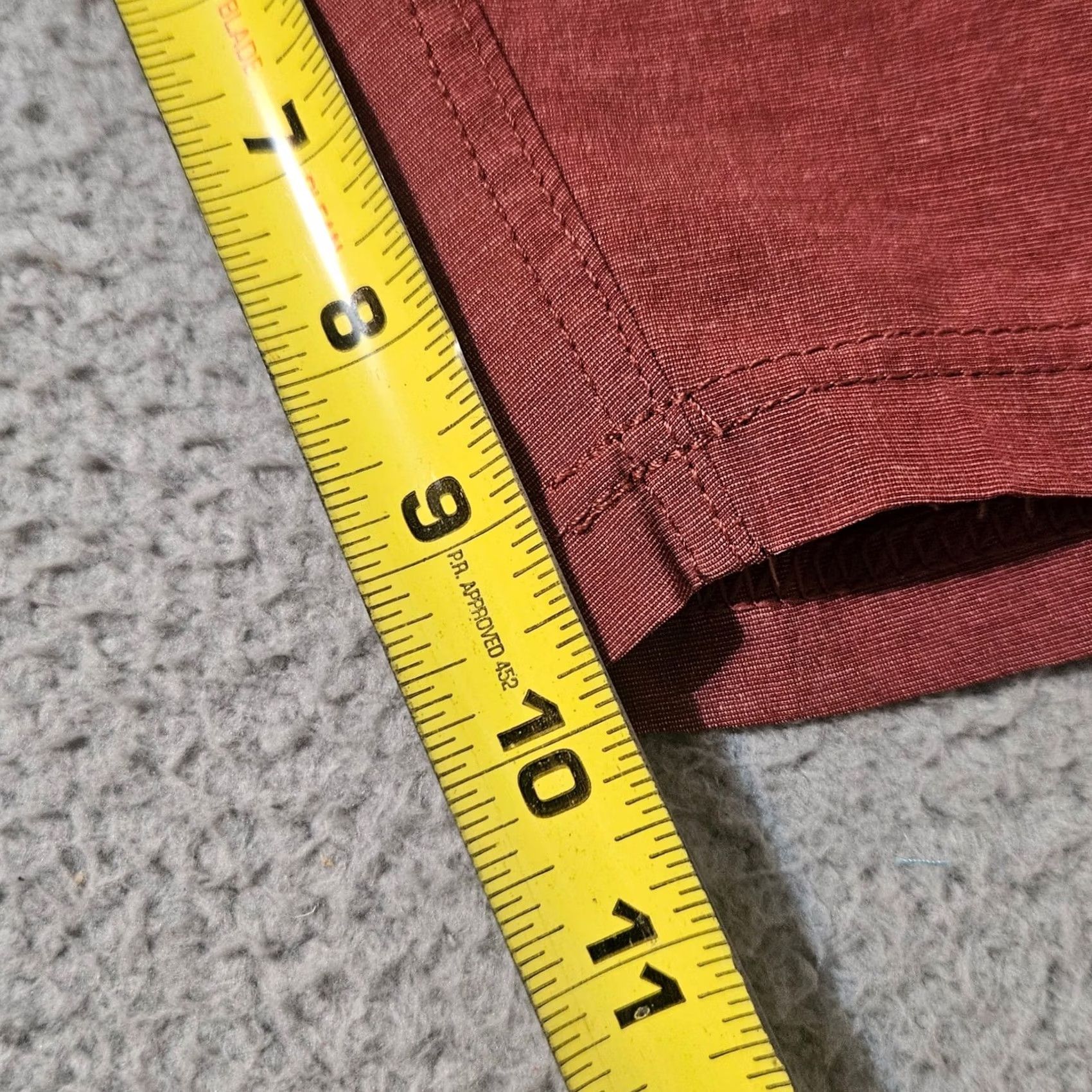 Vintage Linksoul Red Golf Shorts Stretch Active Men's Size 34 10" Size US 34 / EU 50 - 6 Thumbnail