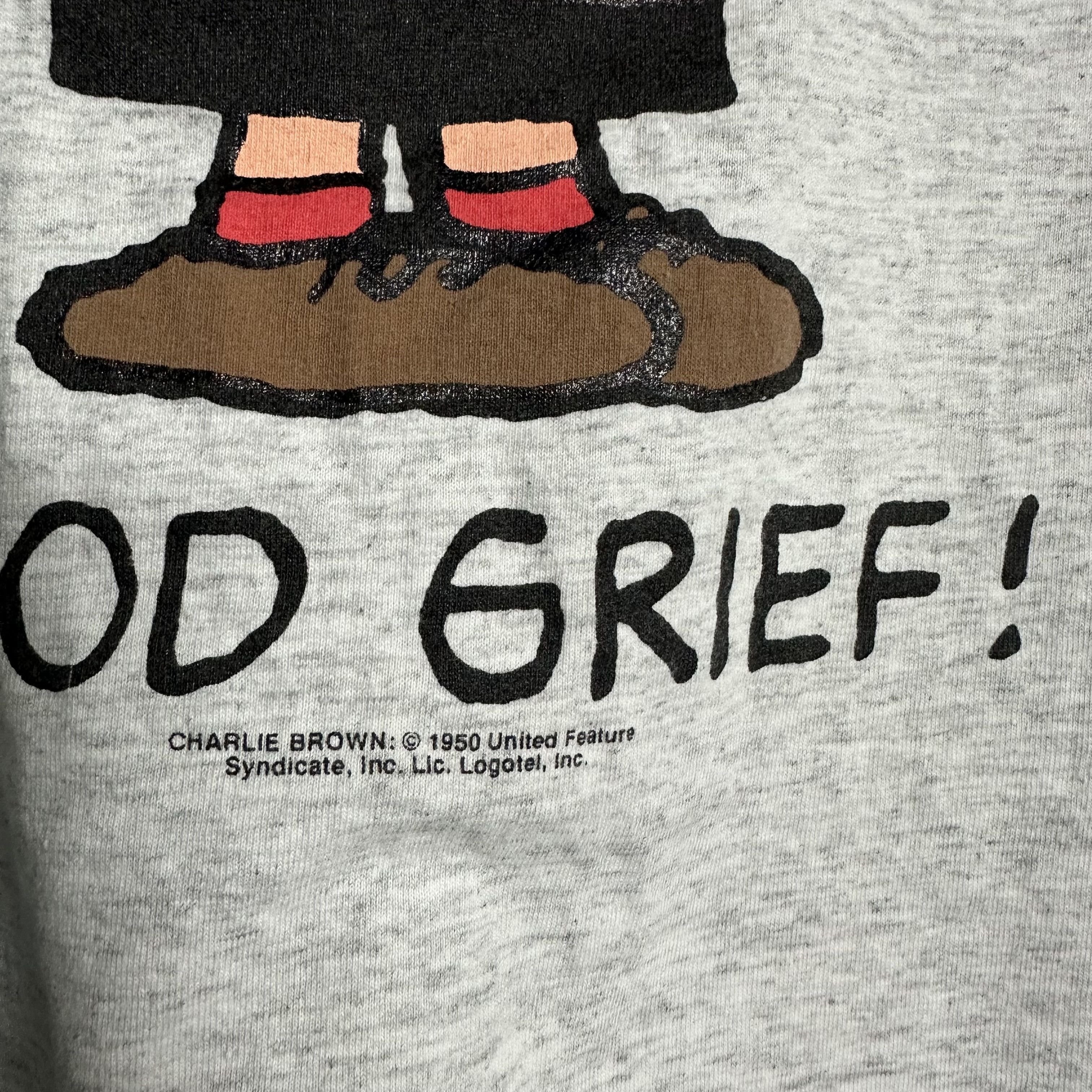 Peanuts 🔥RARE🔥Vintage Peanuts Charlie Brown T-shirt Single Stich Size US L / EU 52-54 / 3 - 3 Thumbnail
