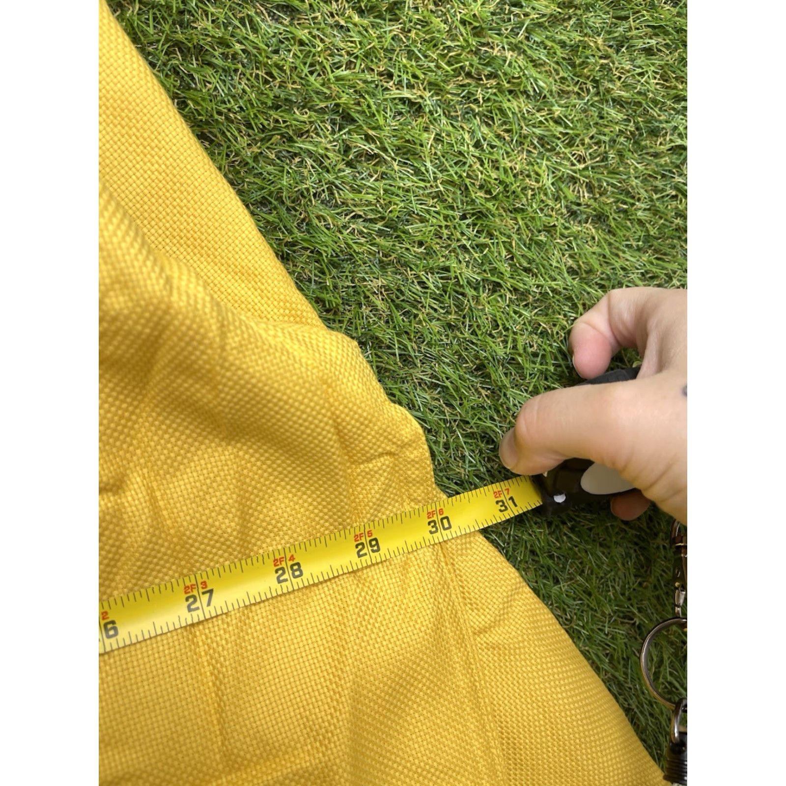 Vintage Angelino Button-Down Shirt Mens 20 Long Sleeve Cotton Italy Tie Pocket Square Gold Size US XXL / EU 58 / 5 - 4 Thumbnail