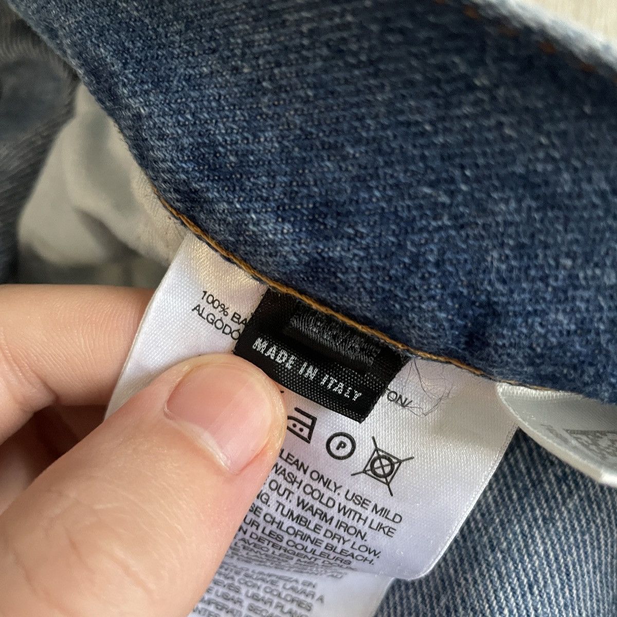 Y-3 Y-3 spring 2005 stitched logo jeans Size US 32 / EU 48 - 13 Thumbnail
