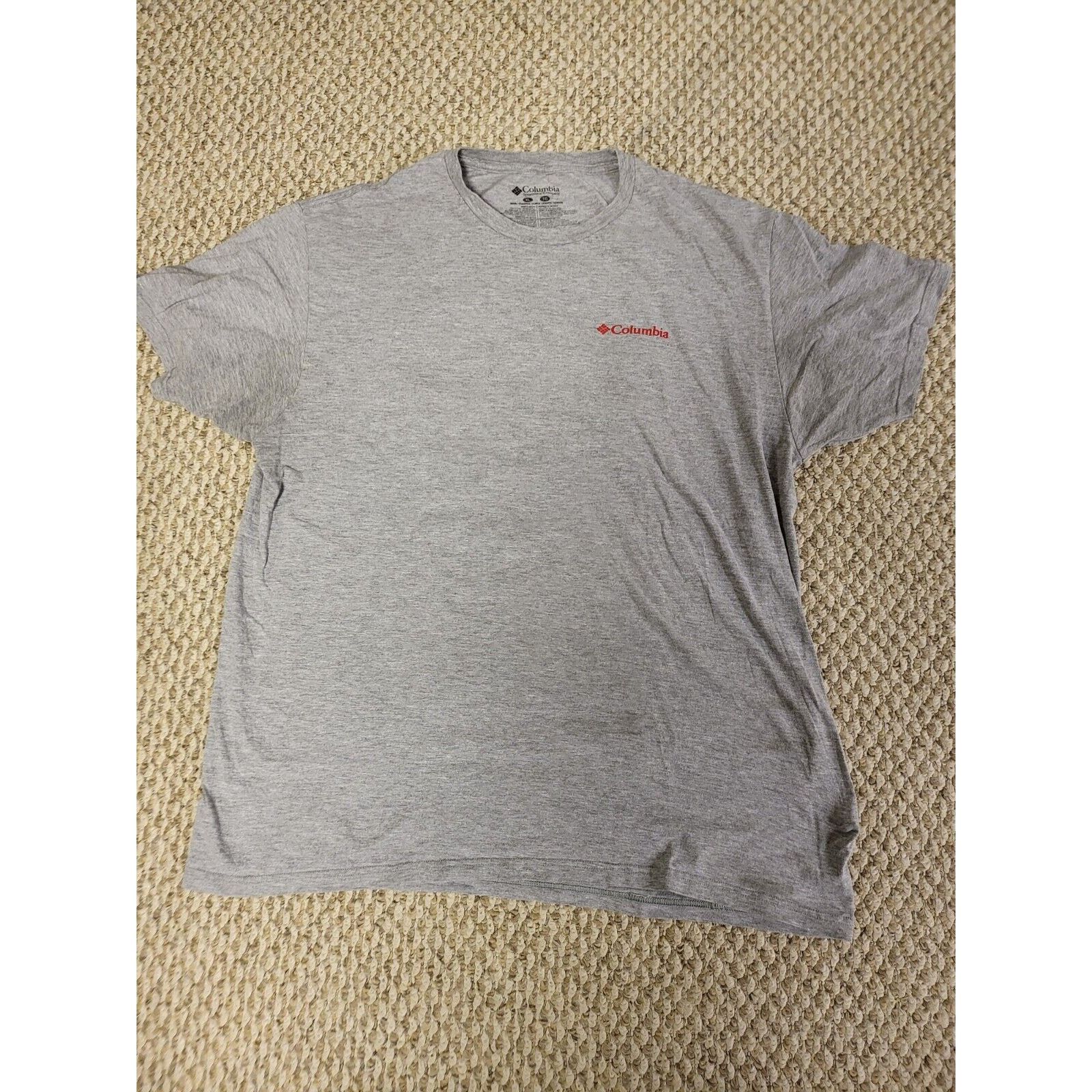 Columbia Columbia Mens Size Xl Gray Graphic T-Shirt Size US XL / EU 56 / 4 - 1 Thumbnail