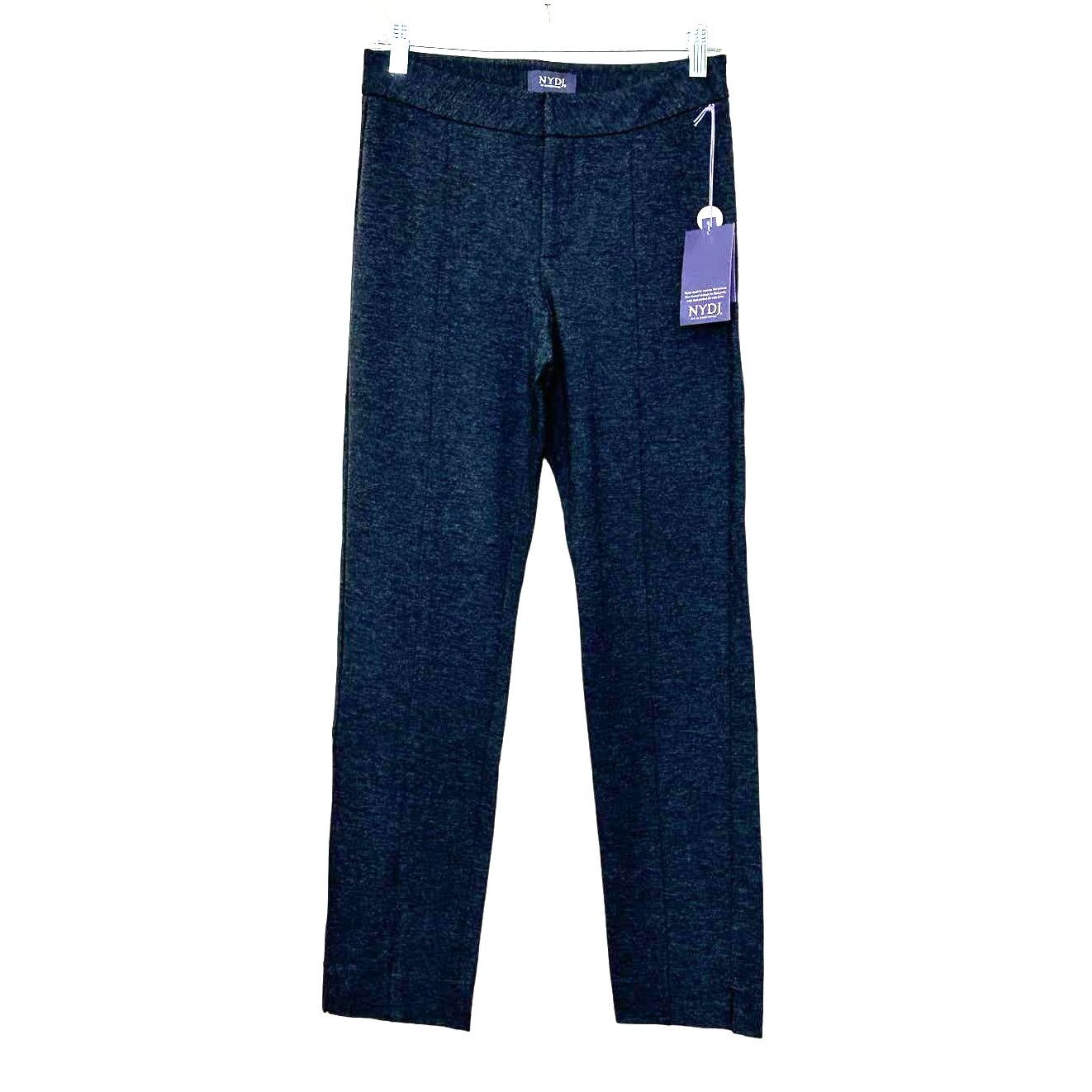 NYDJ NYDJ Charcoal Lift Tuck straight legs pants size 0 Size 25" / US 0 / IT 36 - 1 Thumbnail