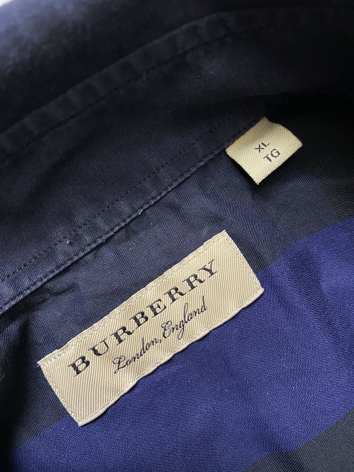 Burberry Burberry London blue Nova Check Shirt XL Size US XL / EU 56 / 4 - 3 Thumbnail