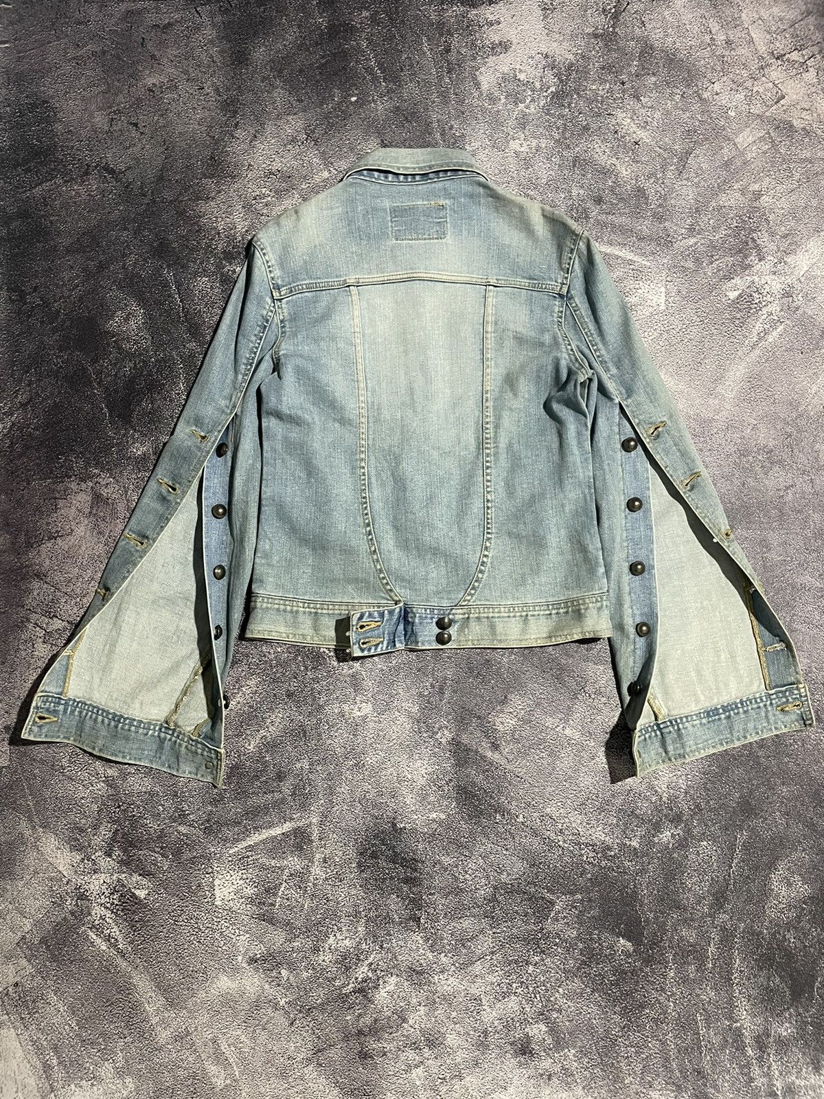 Blue Blue Japan Blue Blue Japan Napoleon Distresed Denim Jackets Size M / US 6-8 / IT 42-44 - 11 Thumbnail