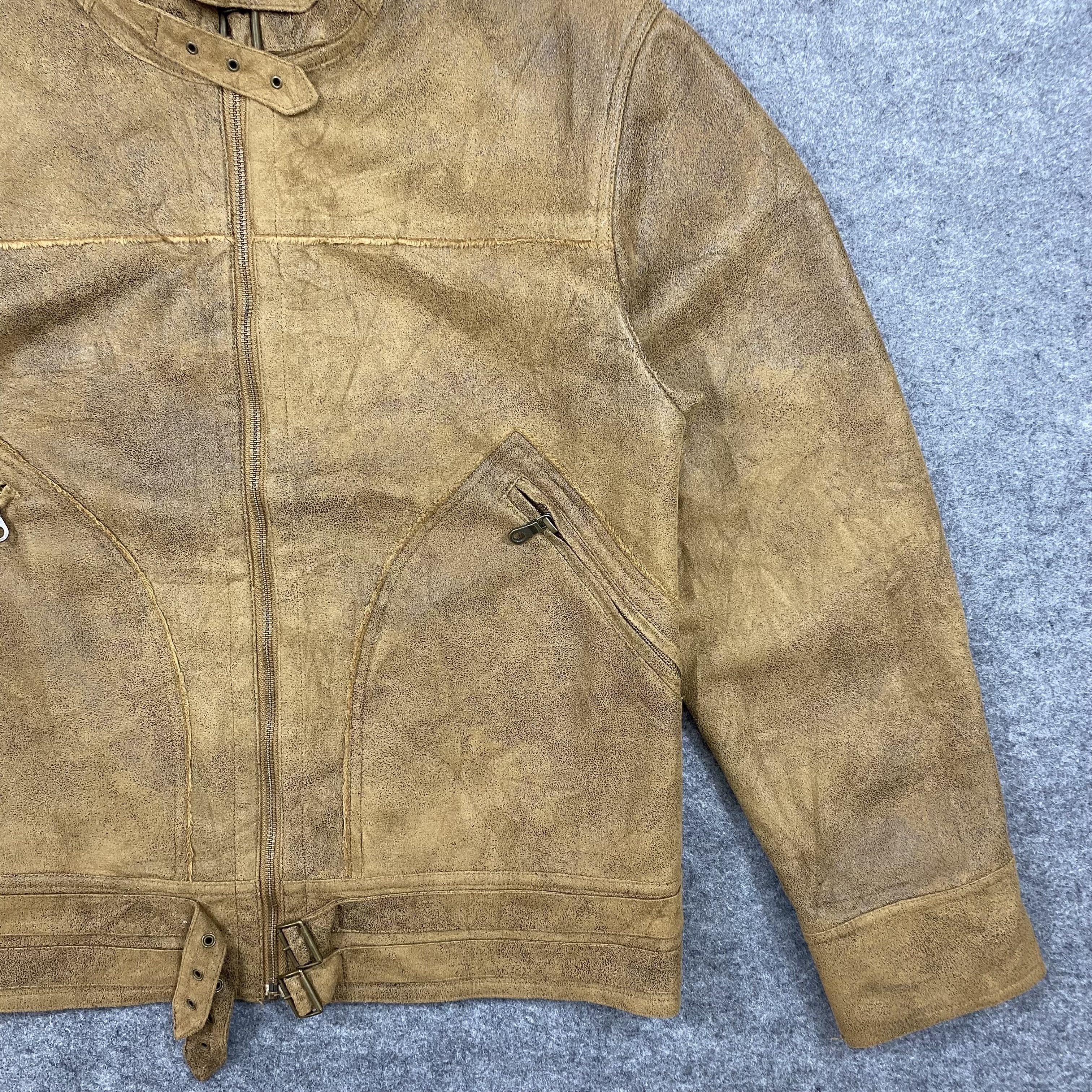 Hysteric Glamour Vintage leather biker hysteric lgb style jacket-J642 Size US L / EU 52-54 / 3 - 5 Thumbnail
