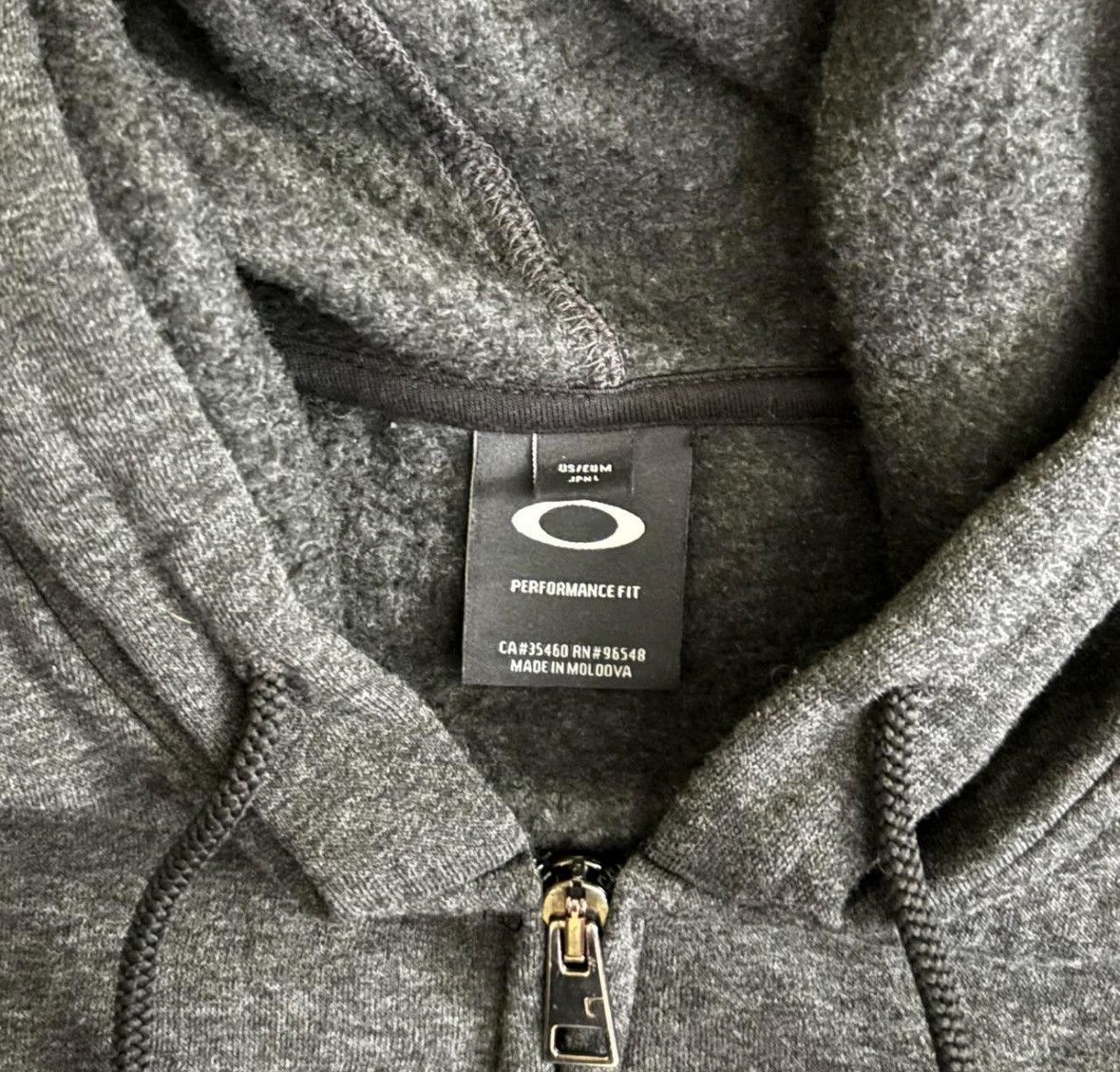 Oakley × Vintage Vintage Oakley Zip Up hoodie Size M / US 6-8 / IT 42-44 - 2 Thumbnail