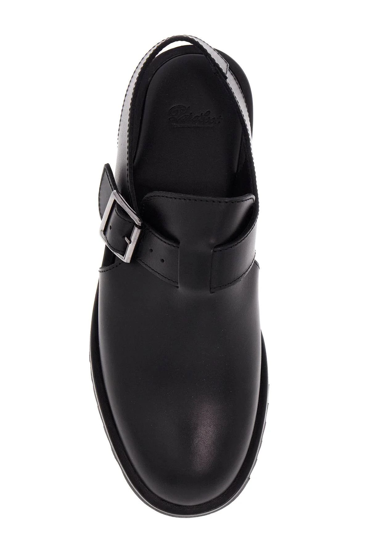 Paraboot o1s22i1n1224 Smooth Leather Sabots in Black Size US 9 / IT 39 - 2 Thumbnail