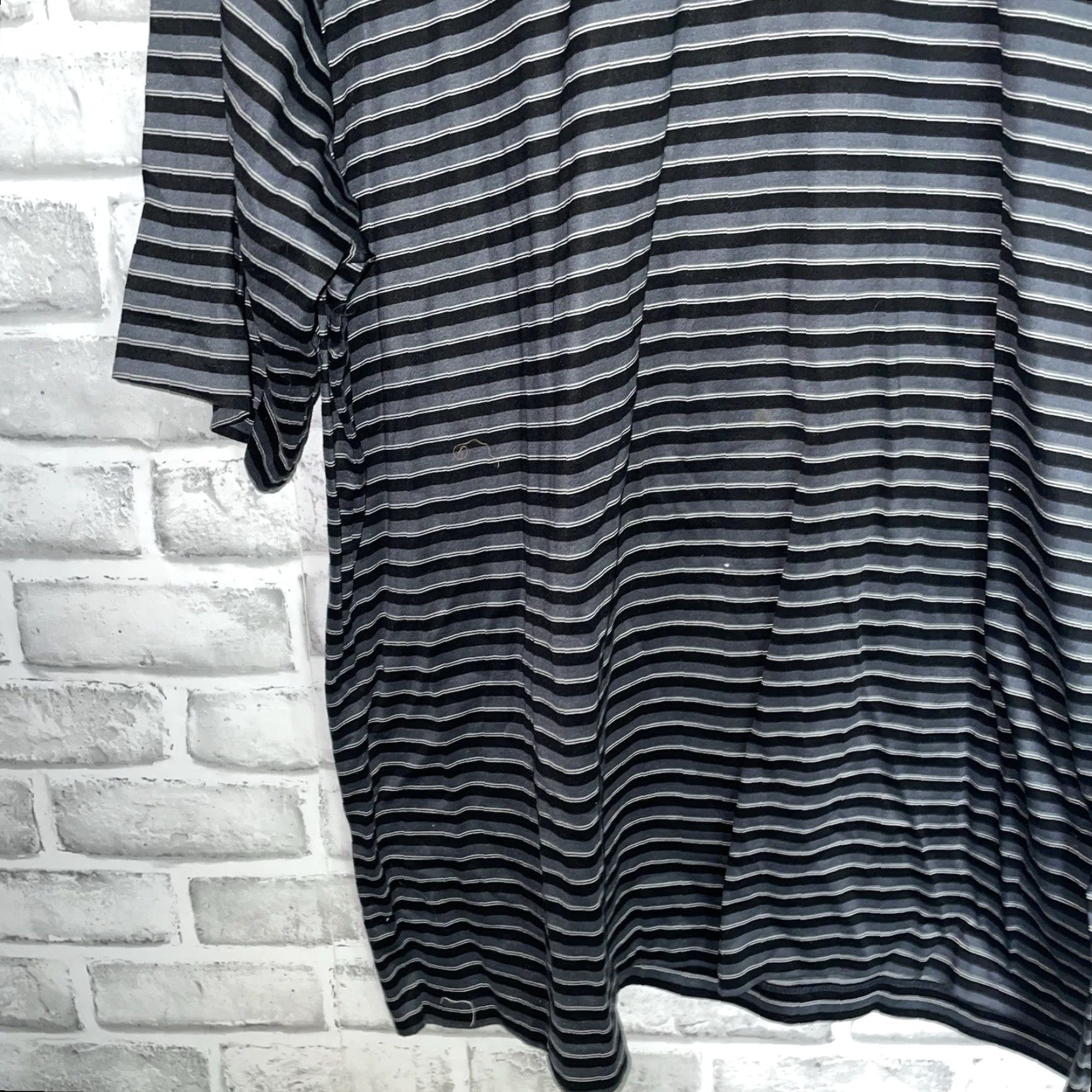 Vintage St Andrews Links Polo Shirt Striped Black Mens XL Size Size US XL / EU 56 / 4 - 3 Thumbnail