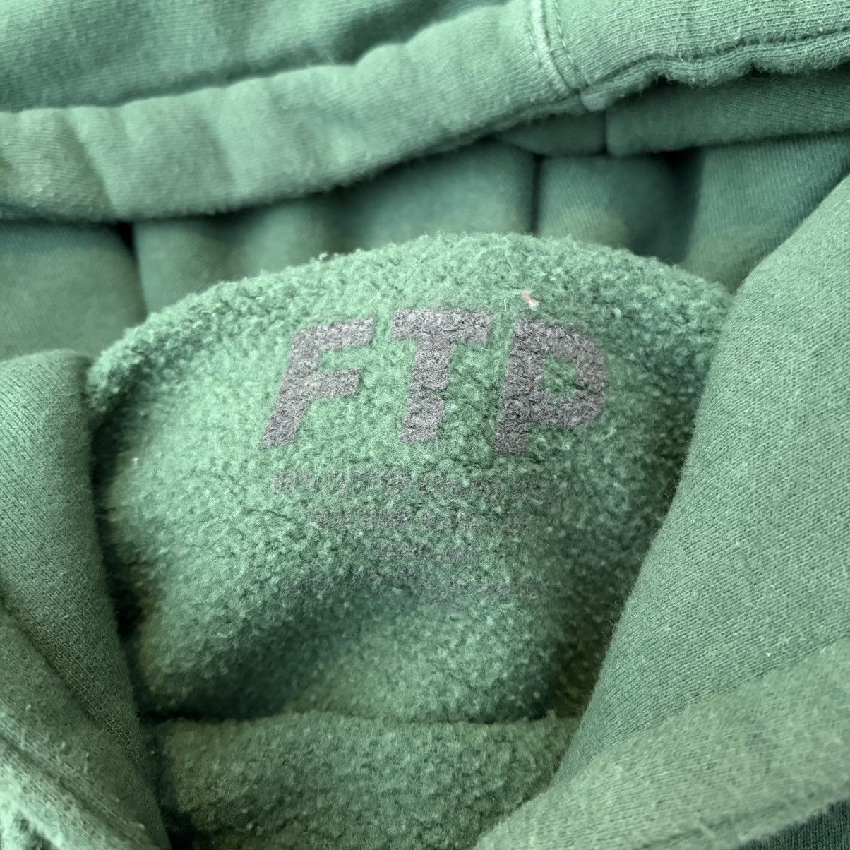 Fuck The Population FTP Green FFFTTTPPP American Flag Hoodie Size XL Size US XL / EU 56 / 4 - 4 Thumbnail