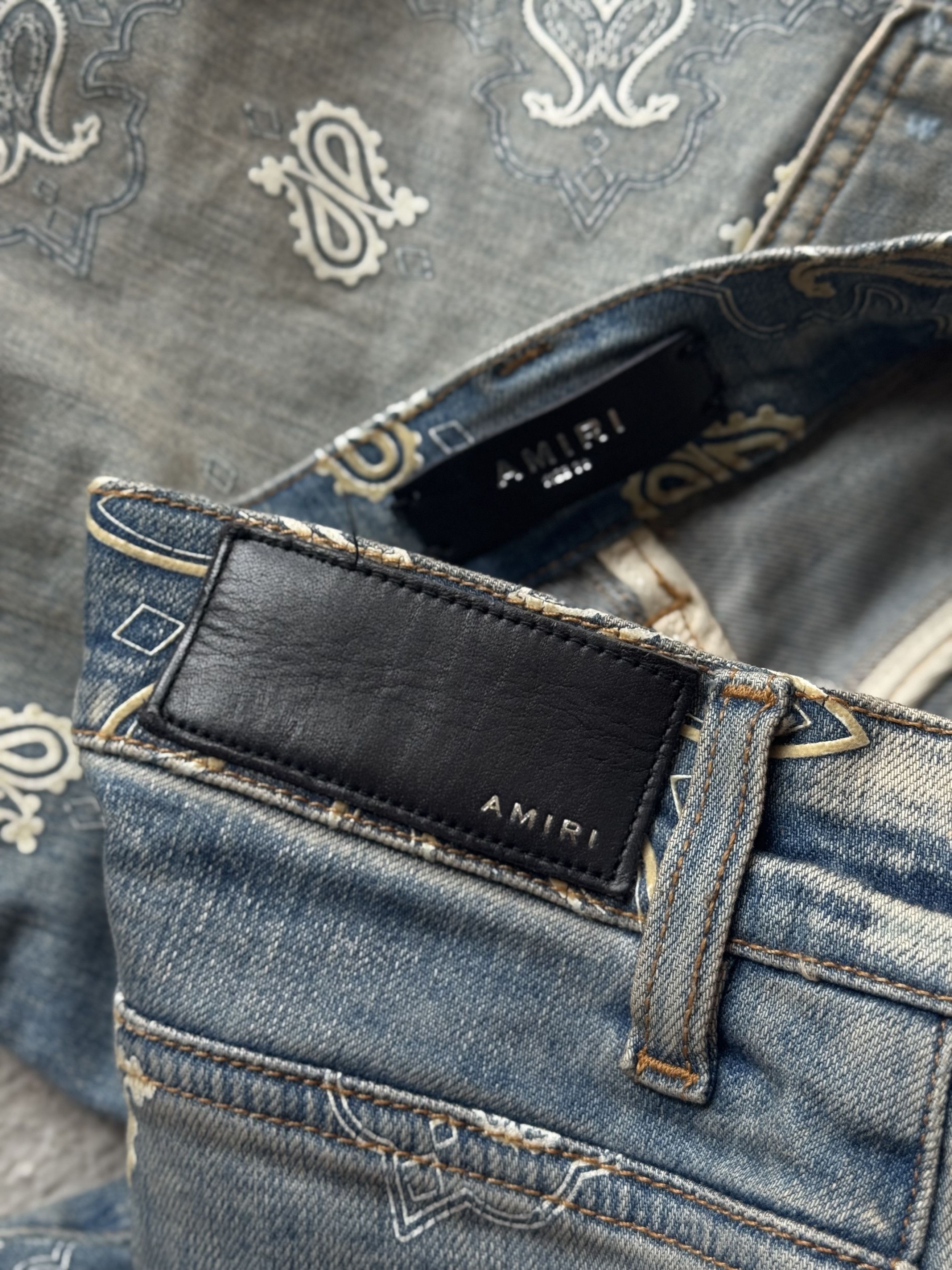 Amiri Amiri Bandana Jeans Size US 36 / EU 52 - 3 Thumbnail