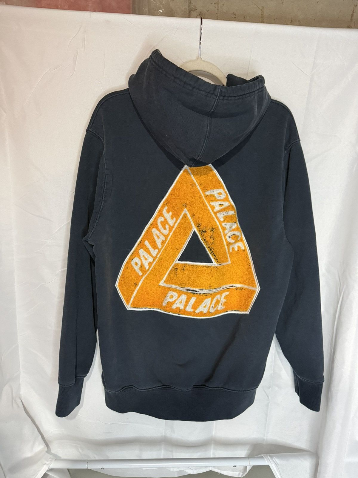 Supreme 2020 Palace Tri‑Chenille Hoodie Navy Blue Premium Tri Logo Size US M / EU 48-50 / 2 - 1 Thumbnail