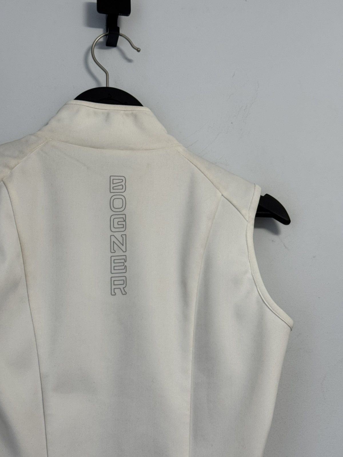 Bogner Women’s Bogner White Quilted Golf Vest Sleeveless Full Zip Size S / US 4 / IT 40 - 19 Thumbnail