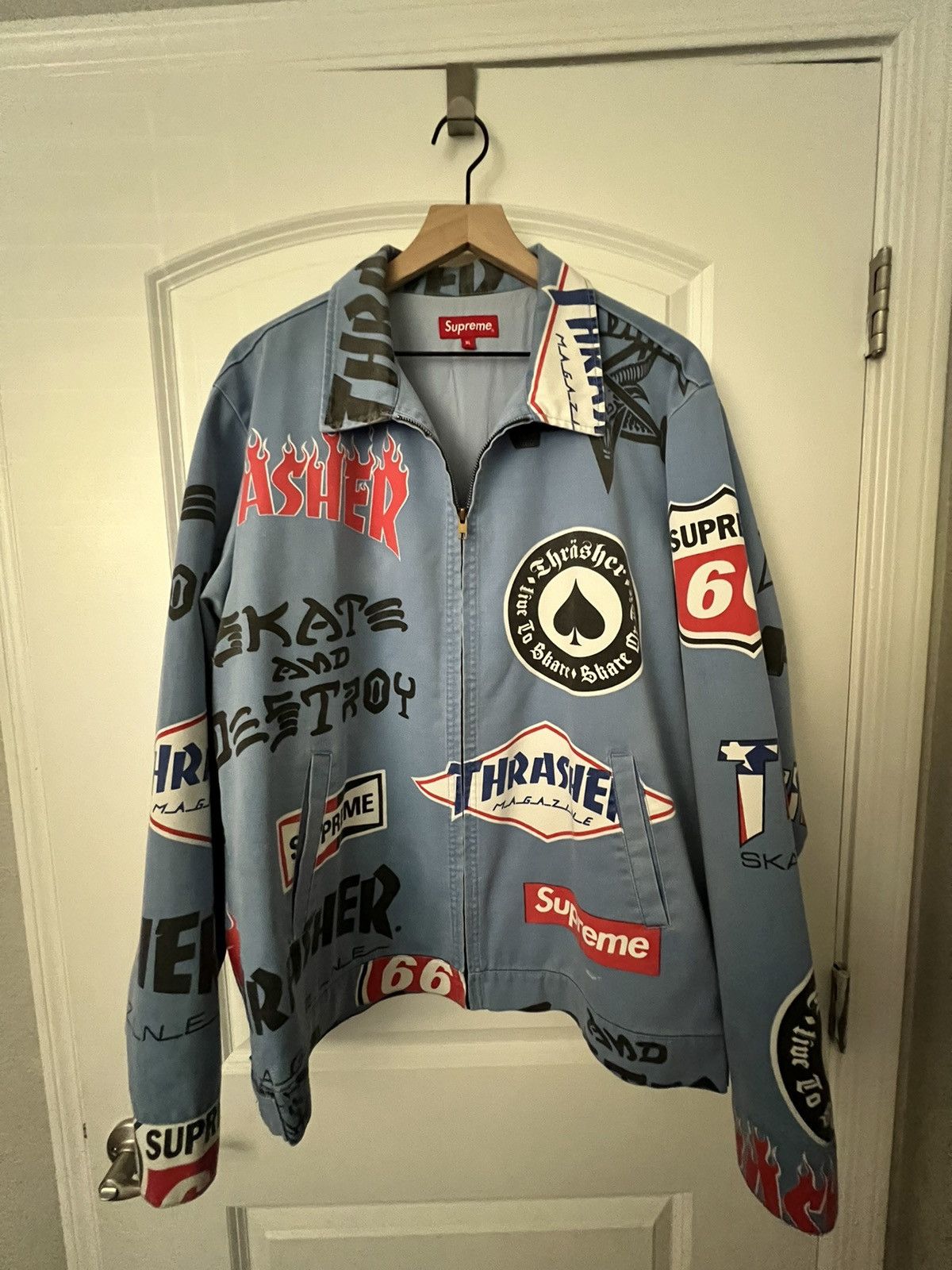 Supreme Supreme thrasher work jacket | Grailed