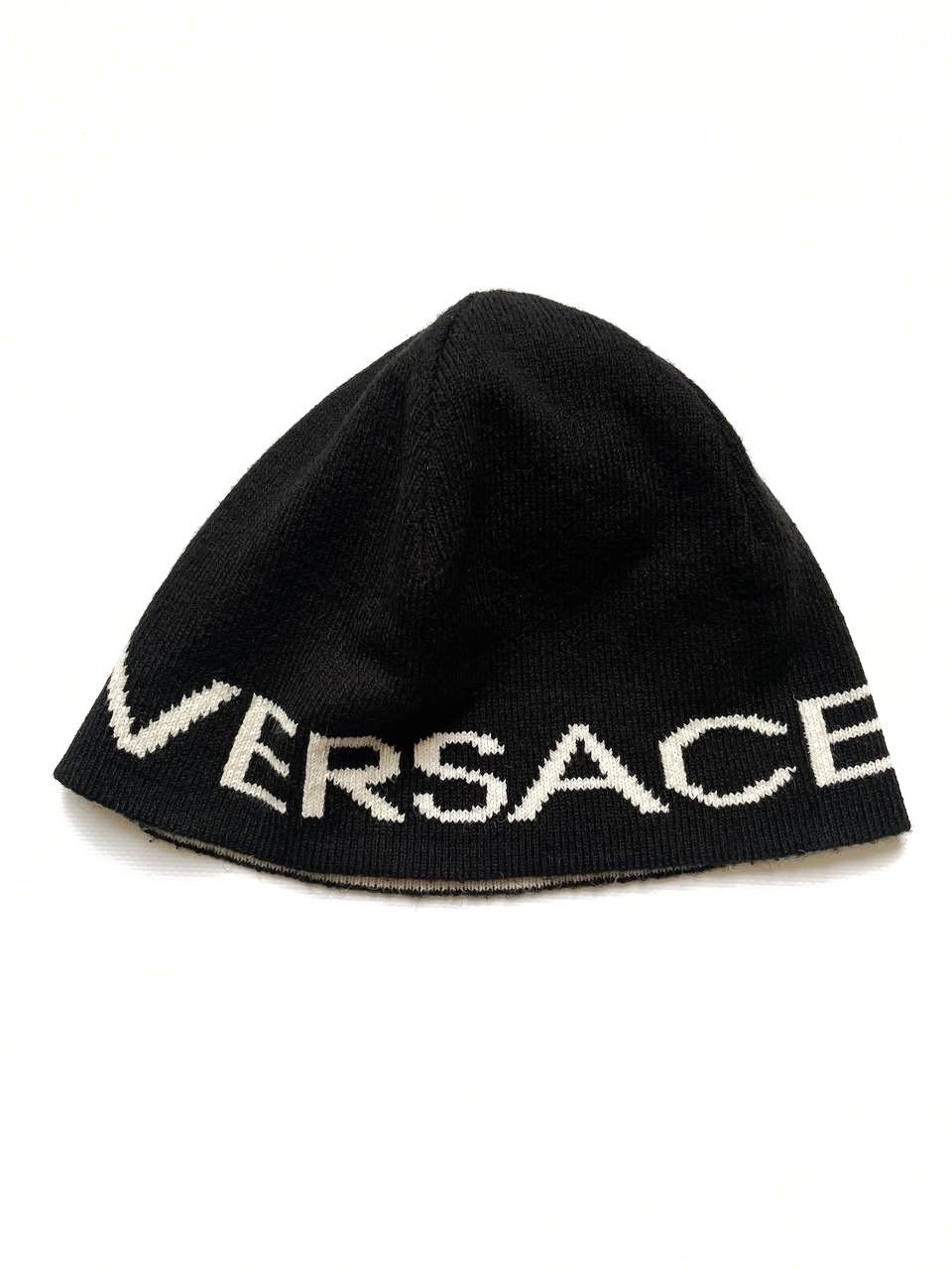 Versace Vintage Versace Sport winter print logo hat Size ONE SIZE - 1 Thumbnail