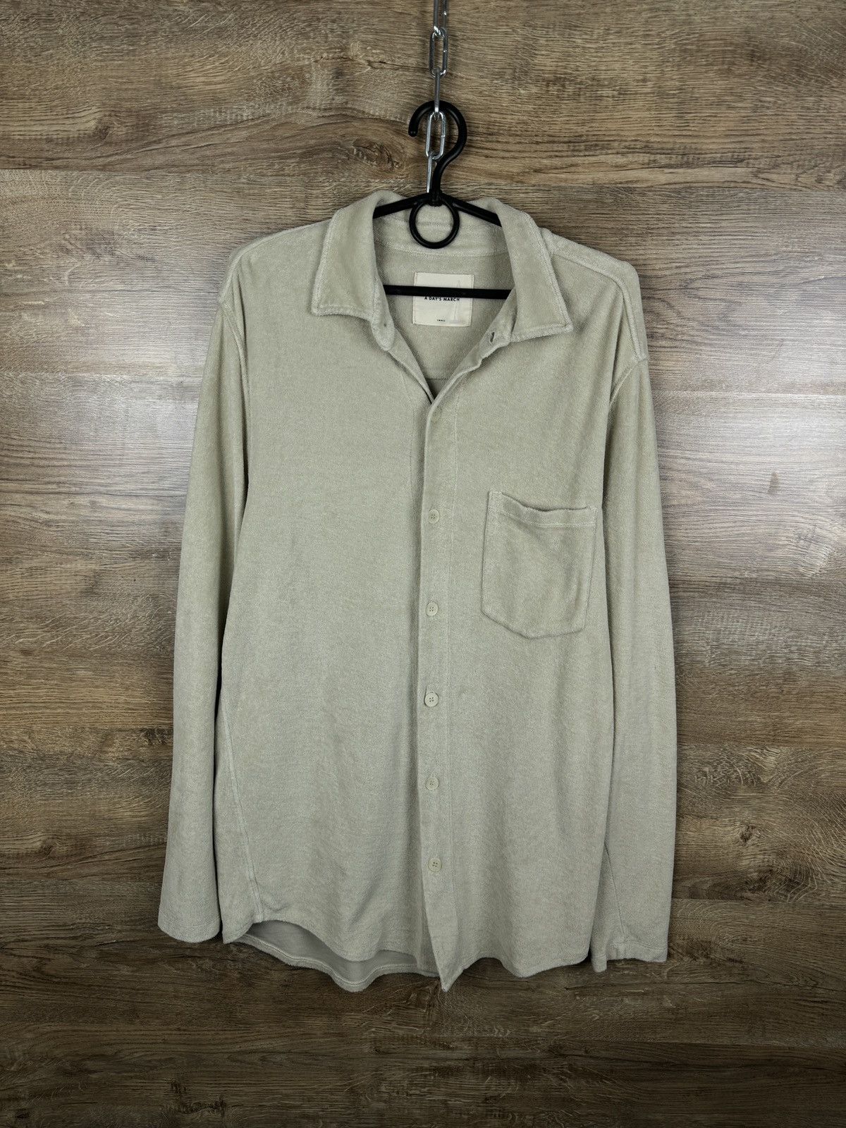 A Day's March Mens A Days March Shirts button up corduroy velvet Size US S / EU 44-46 / 1 - 1 Thumbnail