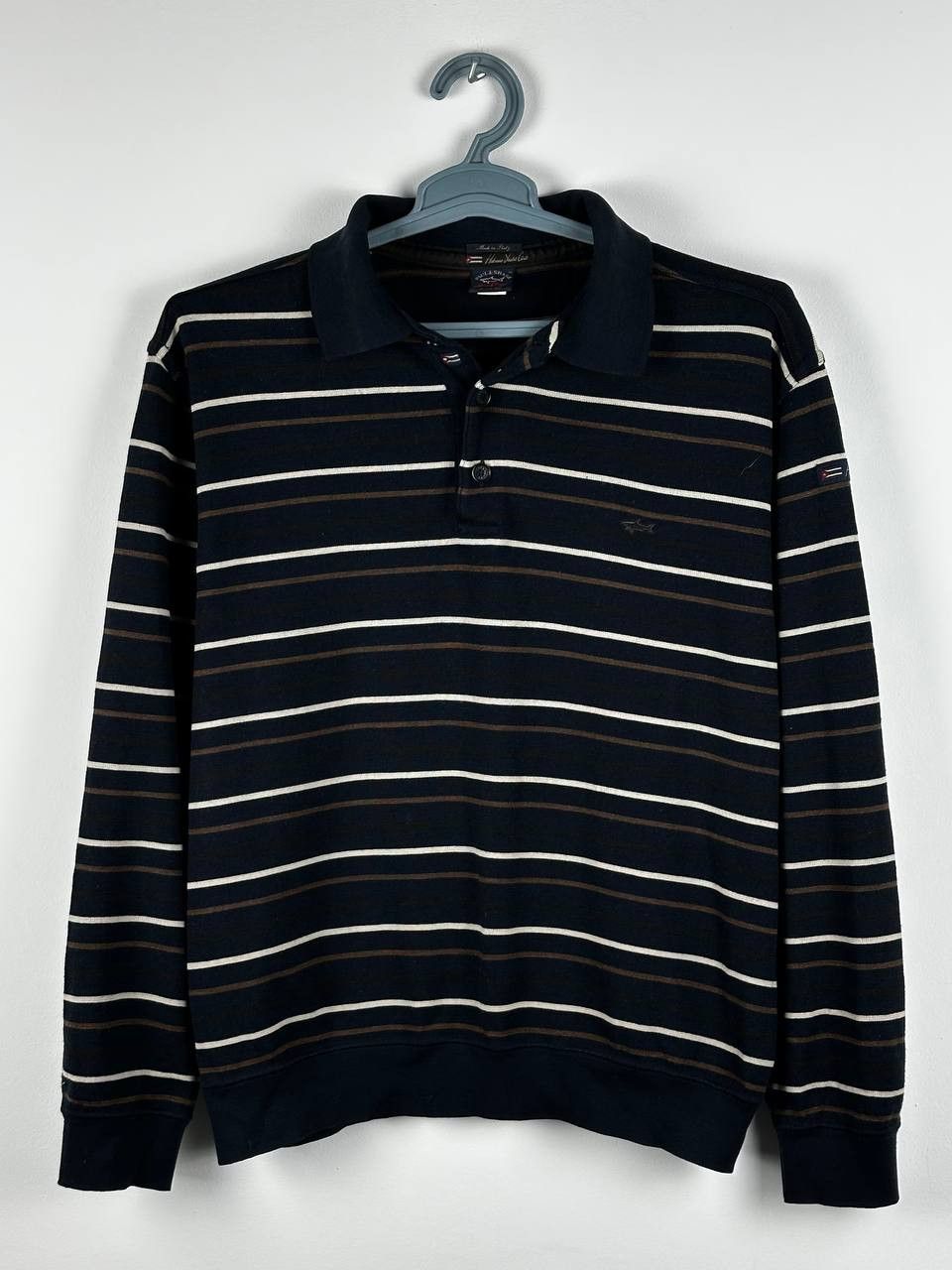 Paul & Shark × Vintage Paul Shark Wool Havana Havana Yacht Club Sweater Size US XL / EU 56 / 4 - 1 Thumbnail
