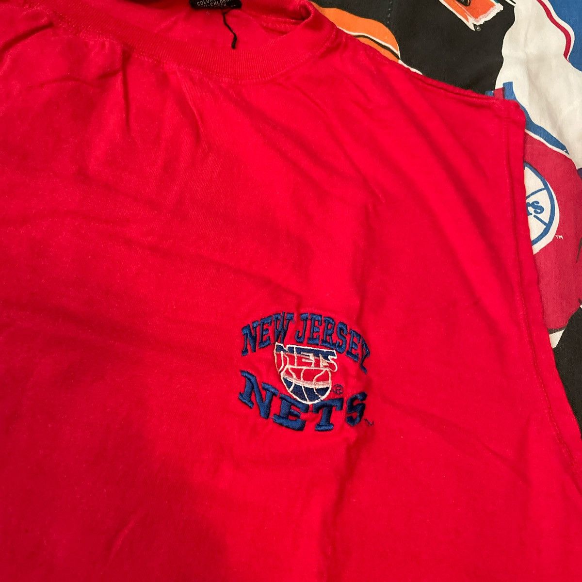 NBA × Vintage Vintage Pro Edge NBA New Jersey Nets Basketball Tank Top Tee Size US XL / EU 56 / 4 - 2 Thumbnail
