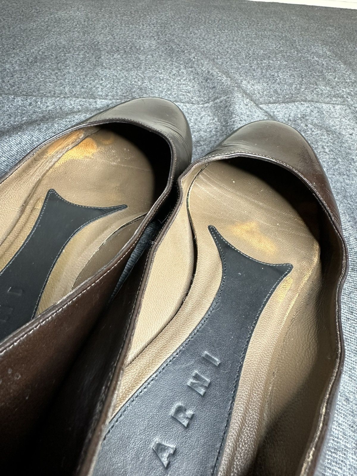 Marni Marni Patent Ballet Flats Shoes EU 39 Size US 8 / IT 38 - 12 Thumbnail