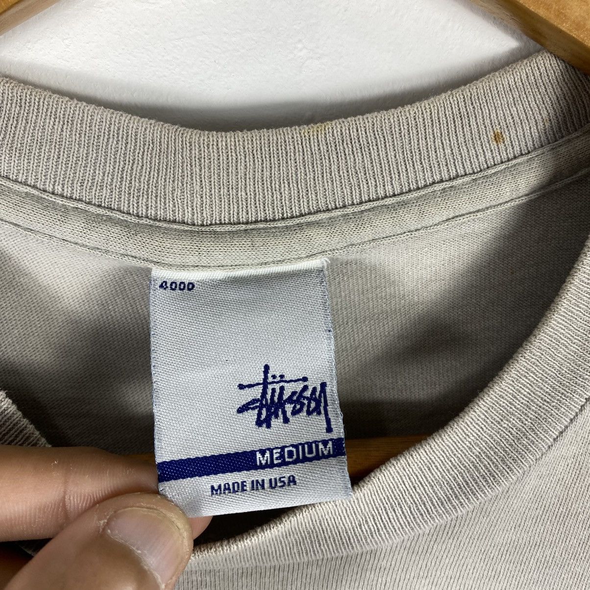 Stussy Vintage 00's STUSSY 2001 International Faded Graphic Tee Size US M / EU 48-50 / 2 - 11 Thumbnail