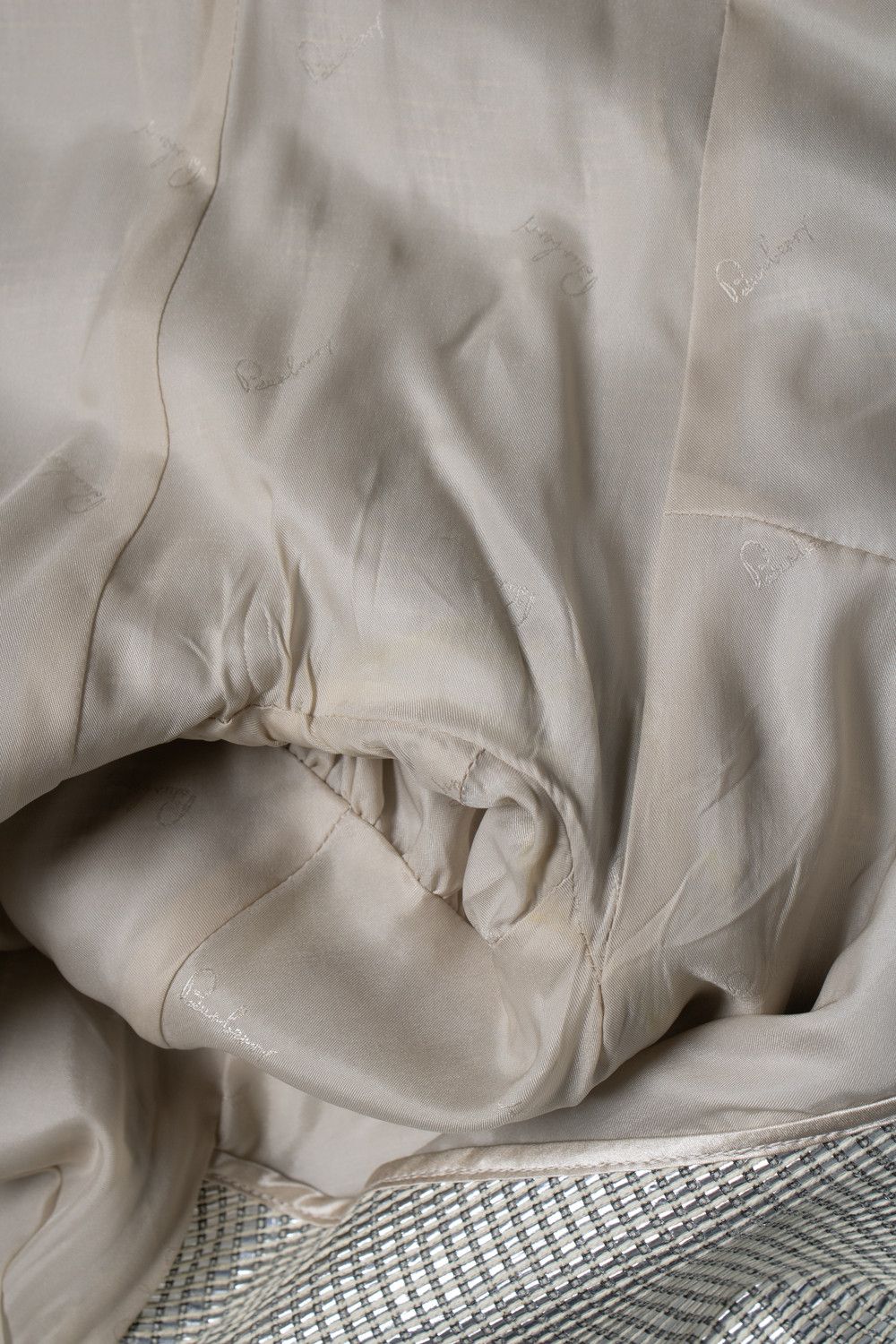 Burberry Burberry, silver metallic trench coat Size XS / US 0-2 / IT 36-38 - 8 Thumbnail