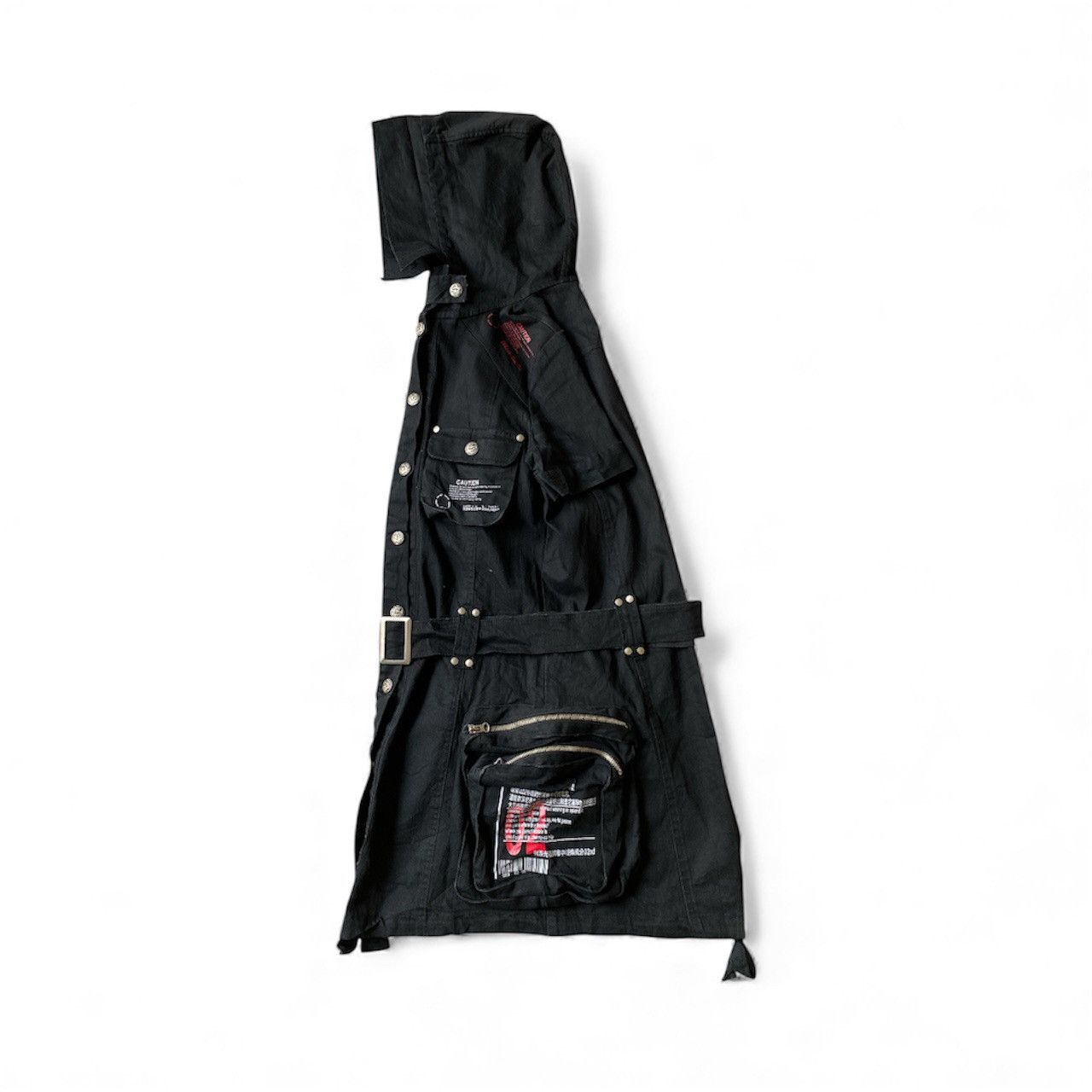 Seditionaries Punk Gothic Design Tactical Bondage Hoodie Jacket Size US S / EU 44-46 / 1 - 2 Thumbnail