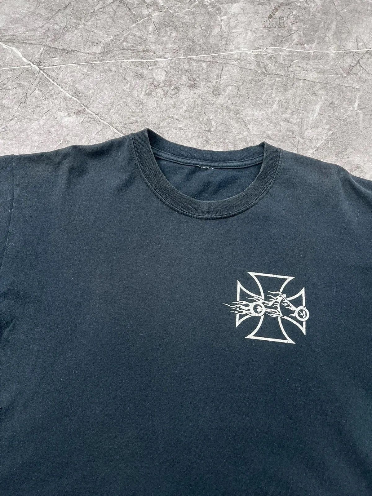 Japanese Brand × West Coast Choppers Avant-Garde Black Long Sleeve Tee west choppers Size US L / EU 52-54 / 3 - 9 Thumbnail