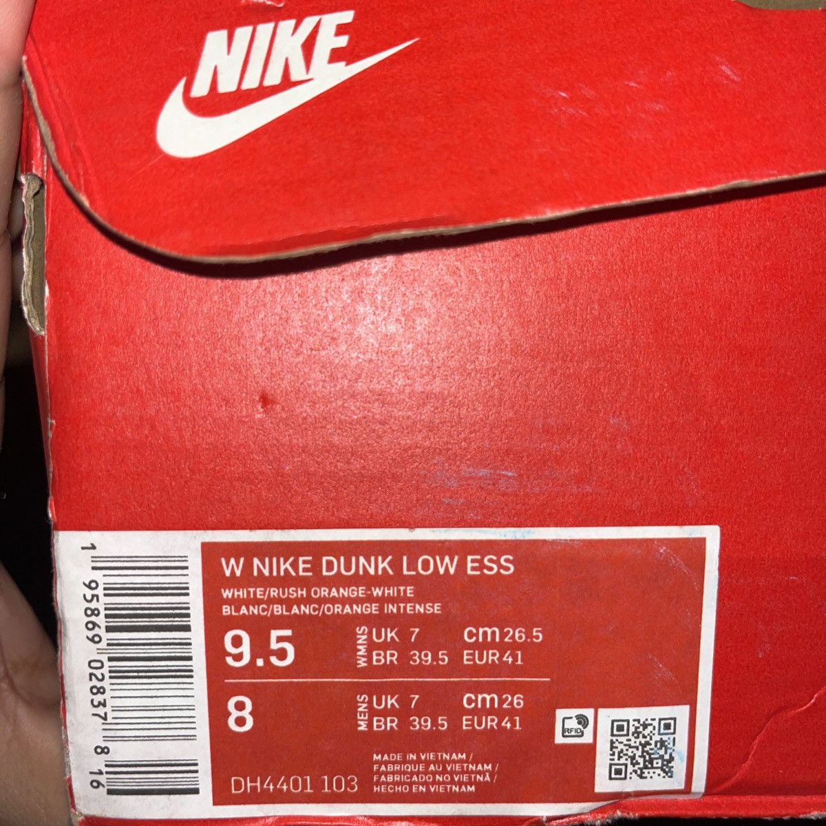 Nike Nike Dunk Low Orange Paisley Size US 9.5 / IT 39.5 - 8 Thumbnail