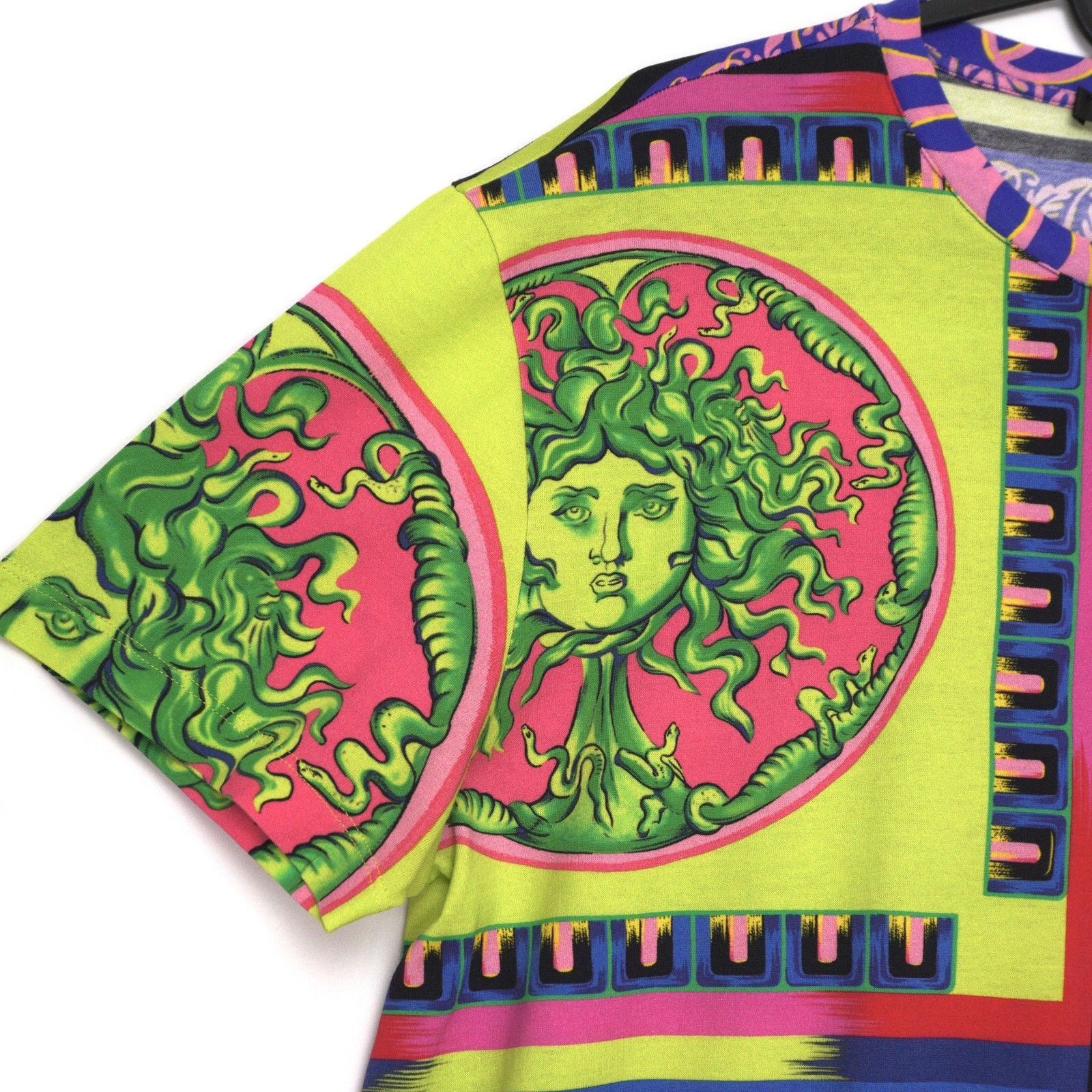 トップス Versace baroque Medusa T shirt Versace Baroque Medusa Printed Limited Edition Tee Shirt