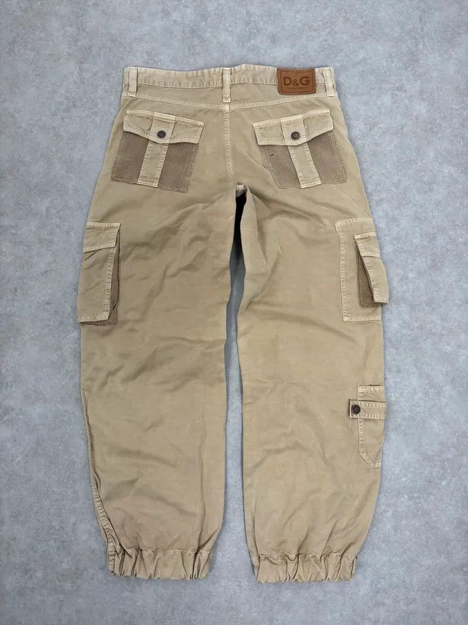 Dolce & Gabbana SS2003 Dolce & Gabbana Beige Cargo Utility Pants Size US 32 / EU 48 - 7 Thumbnail