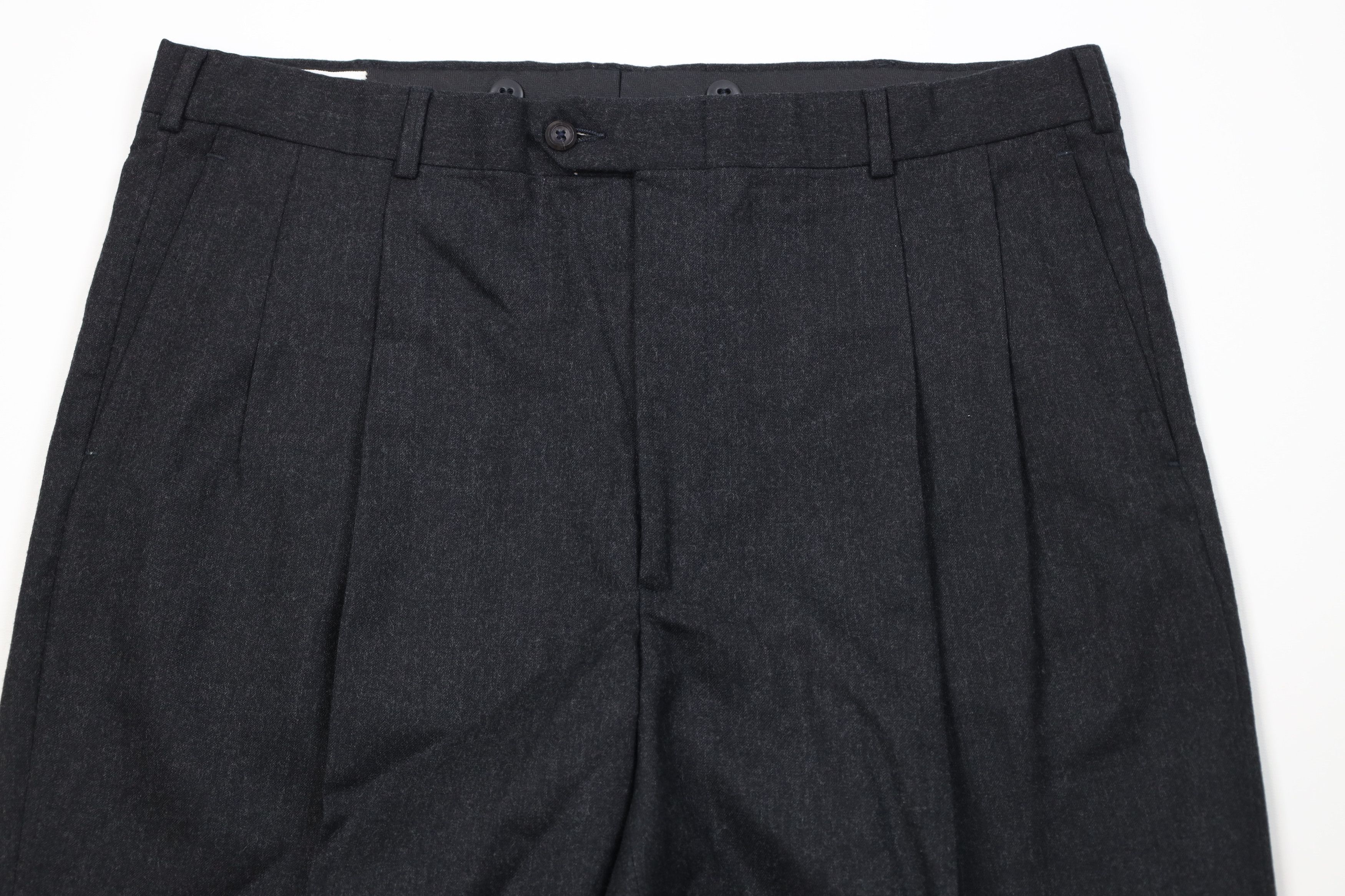 Vintage Vintage 90s Streetwear Wide Leg Chino Pants Gray USA Size US 36 / EU 52 - 2 Thumbnail
