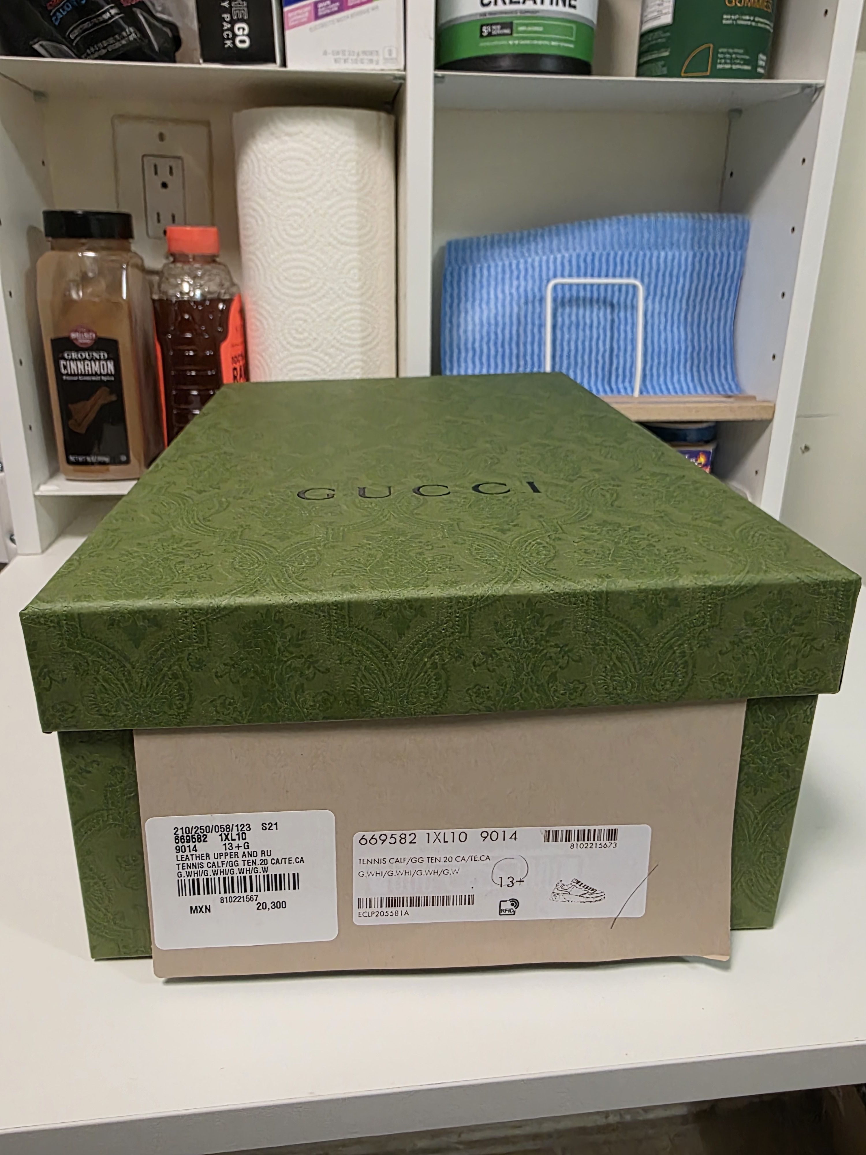 Gucci Gucci GG Embossed Sneaker Size US 14 / EU 47 - 7 Thumbnail