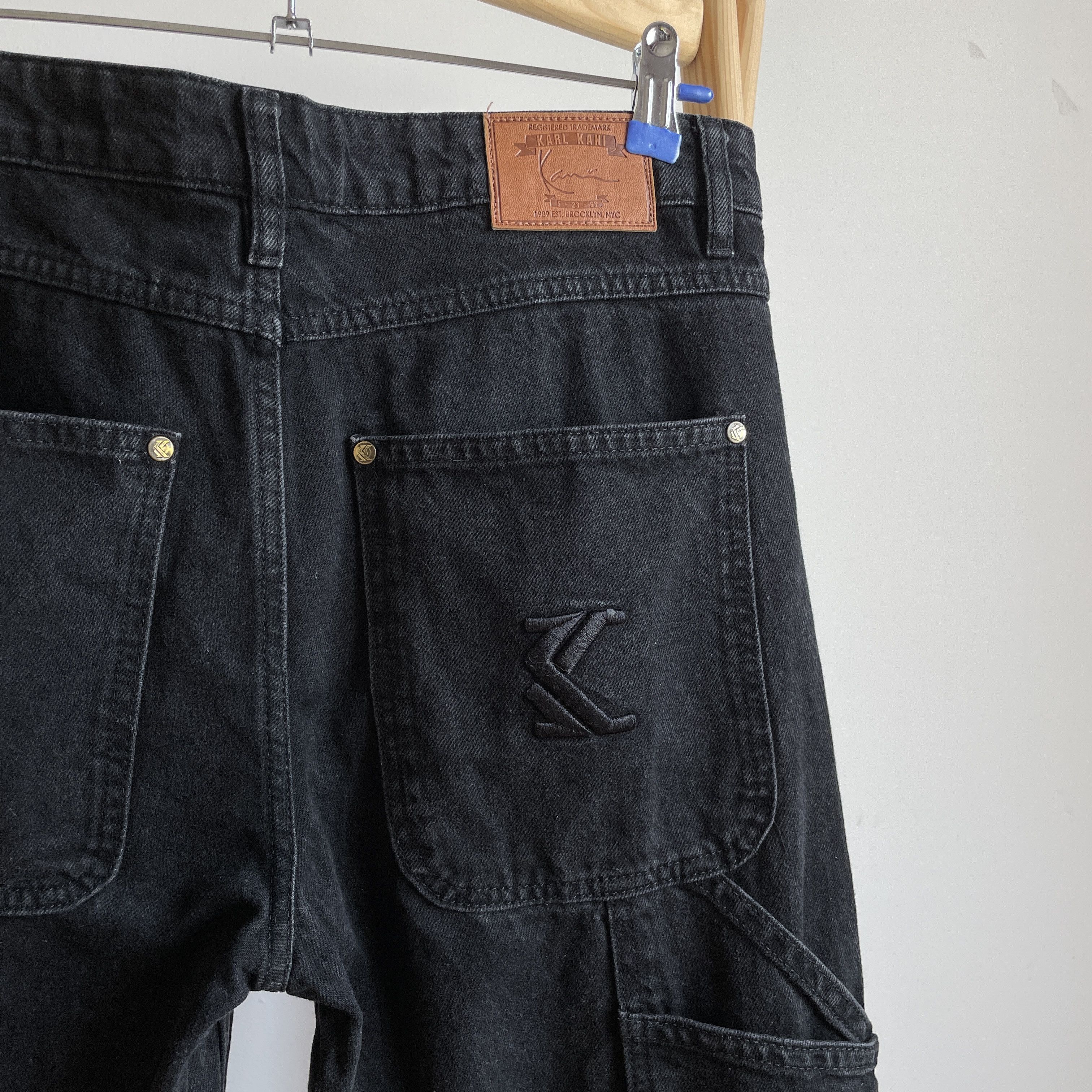 Karl Kani Karl Kani Carpenter Black Denim Size 30 Size US 30 / EU 46 - 6 Thumbnail