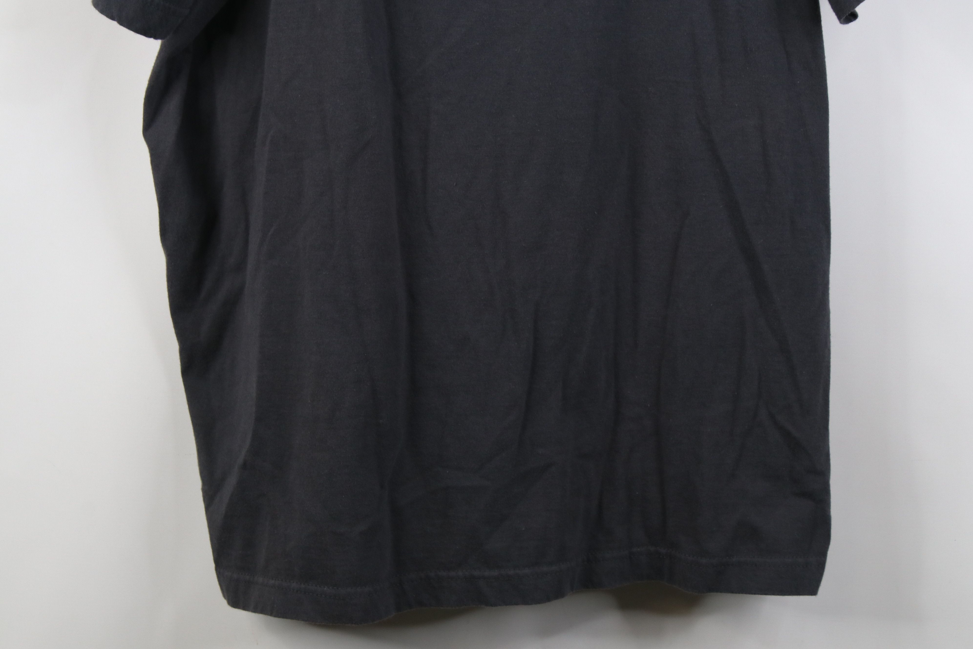 Nike Vintage Y2K Nike Travis Scott Mini Swoosh T-Shirt Dark Gray Size US XXL / EU 58 / 5 - 3 Thumbnail