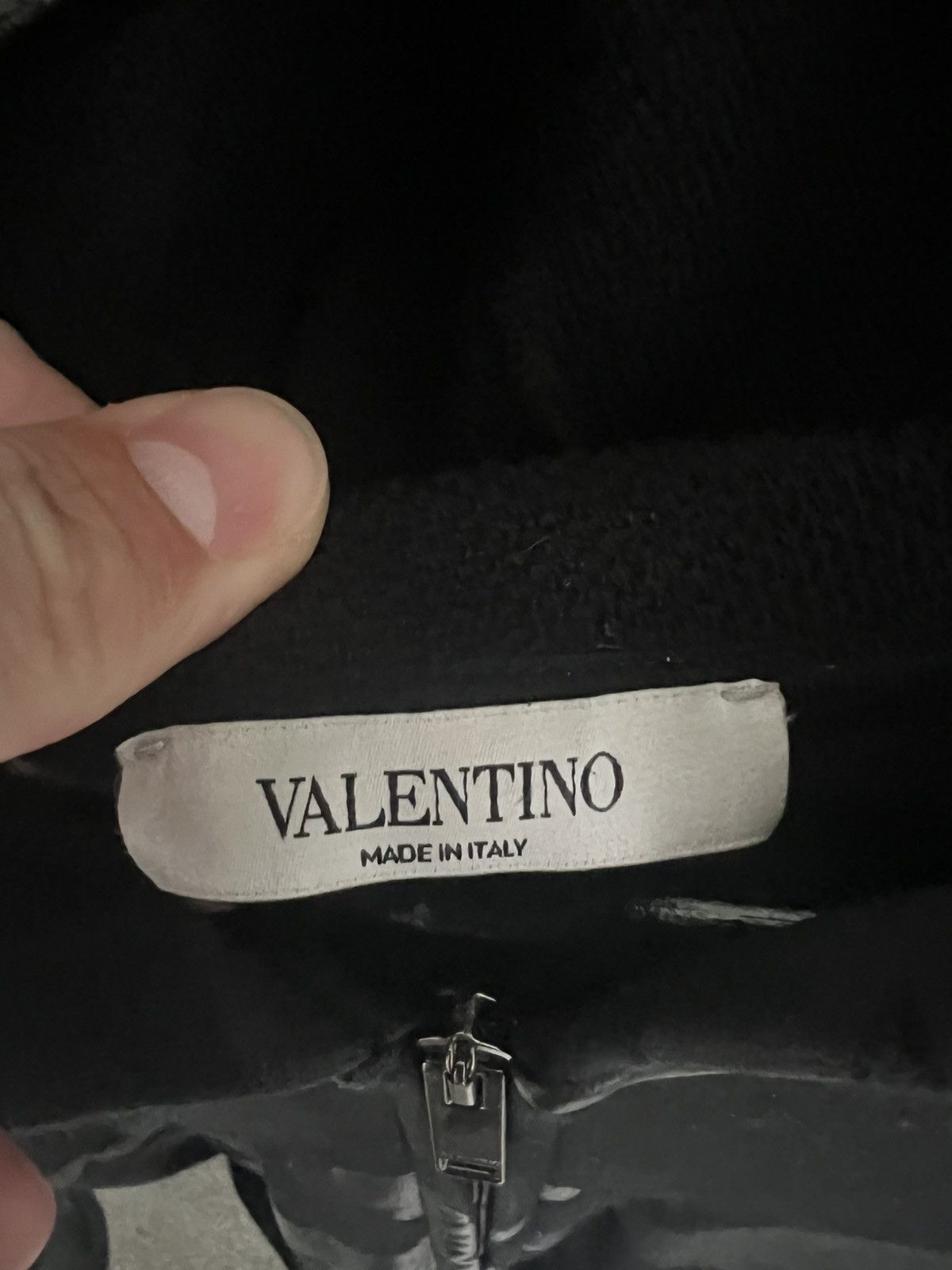 Valentino Valentino Camo Mens Hoodie Black Large Size US L / EU 52-54 / 3 - 3 Thumbnail