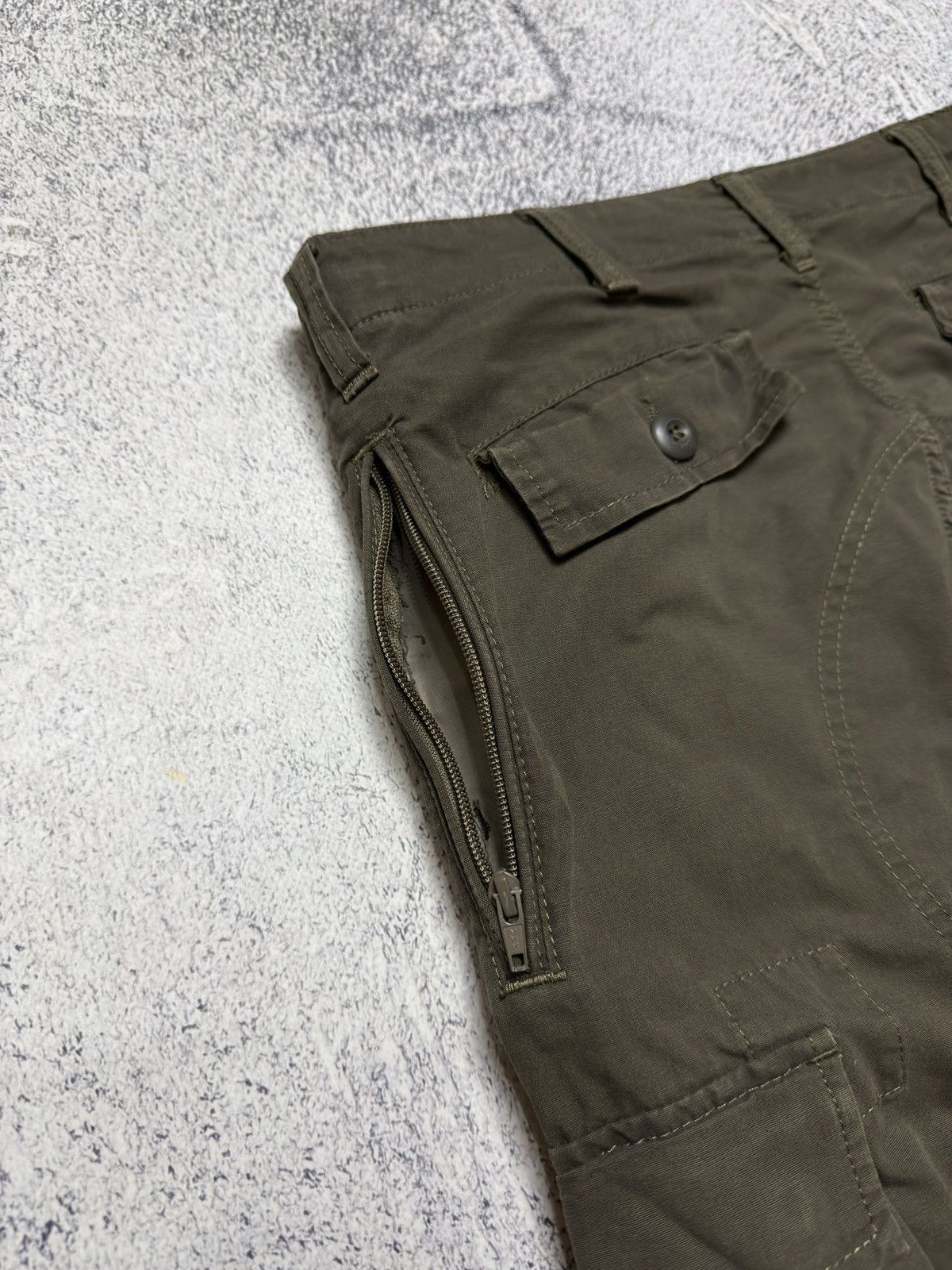 Carhartt Vintage Carhartt WIP Motown Cargo Pants Military Green Size US 32 / EU 48 - 10 Thumbnail