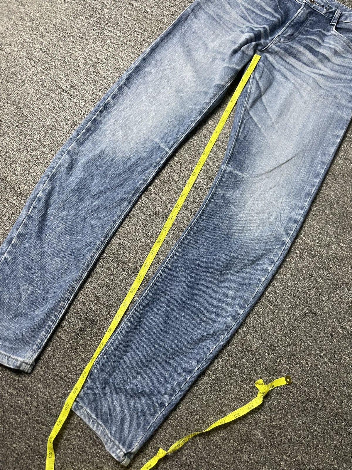 Edwin × Japanese Brand × Vintage EDWIN Brand Slim Fit Denim Jeans (91) Size US 28 / EU 44 - 6 Thumbnail