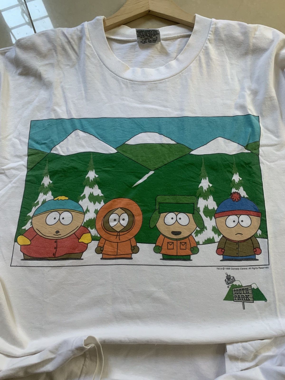 Vintage Vintage Comedy Central 1998 South Park Promo Size US XL / EU 56 / 4 - 1 Thumbnail