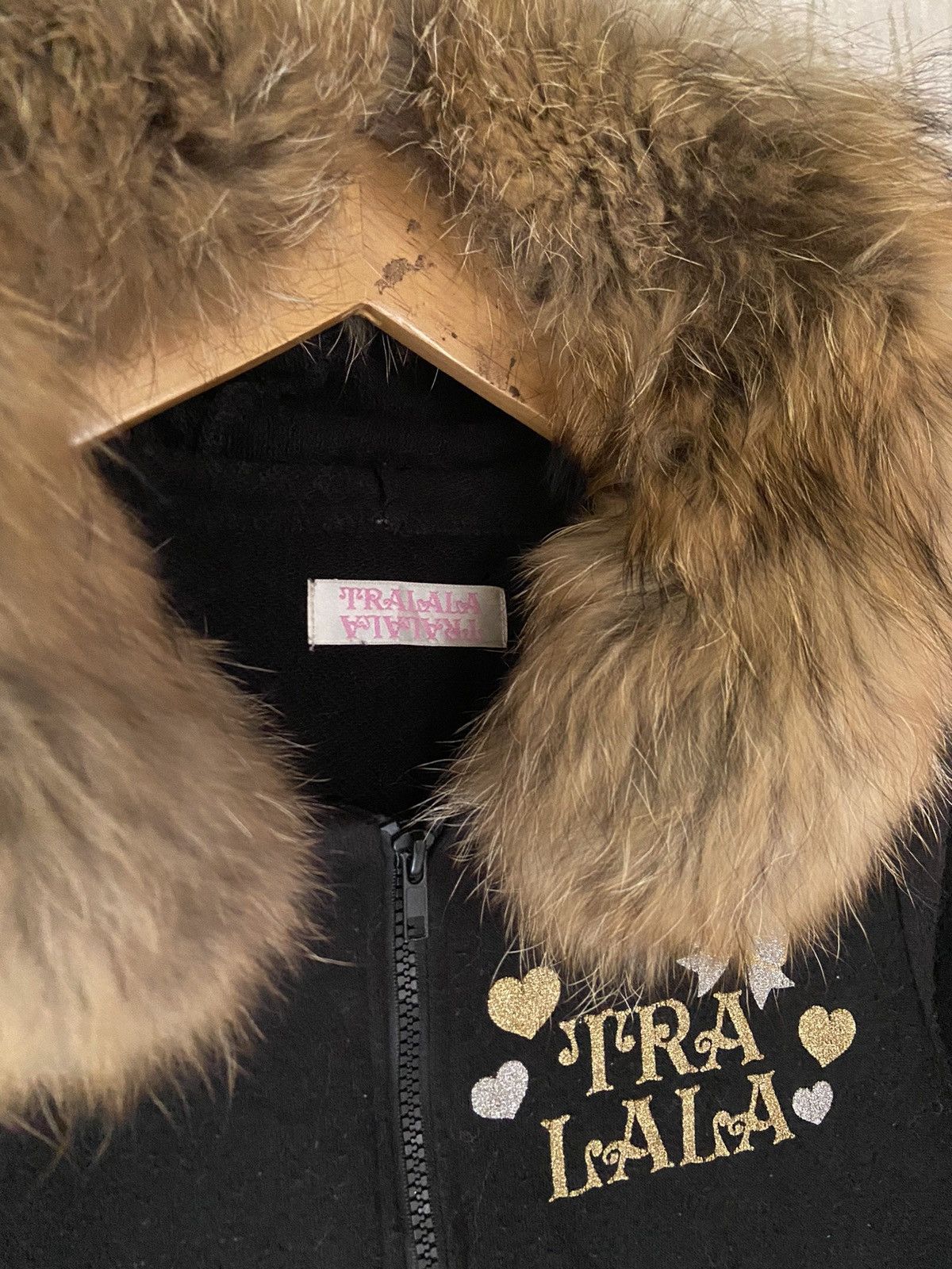 Hysteric Glamour × If Six Was Nine × Japanese Brand TRALALA GIRL LIKE OF STYLE FUR ZIP HOODIE Size US XS / EU 42 / 0 - 8 Thumbnail