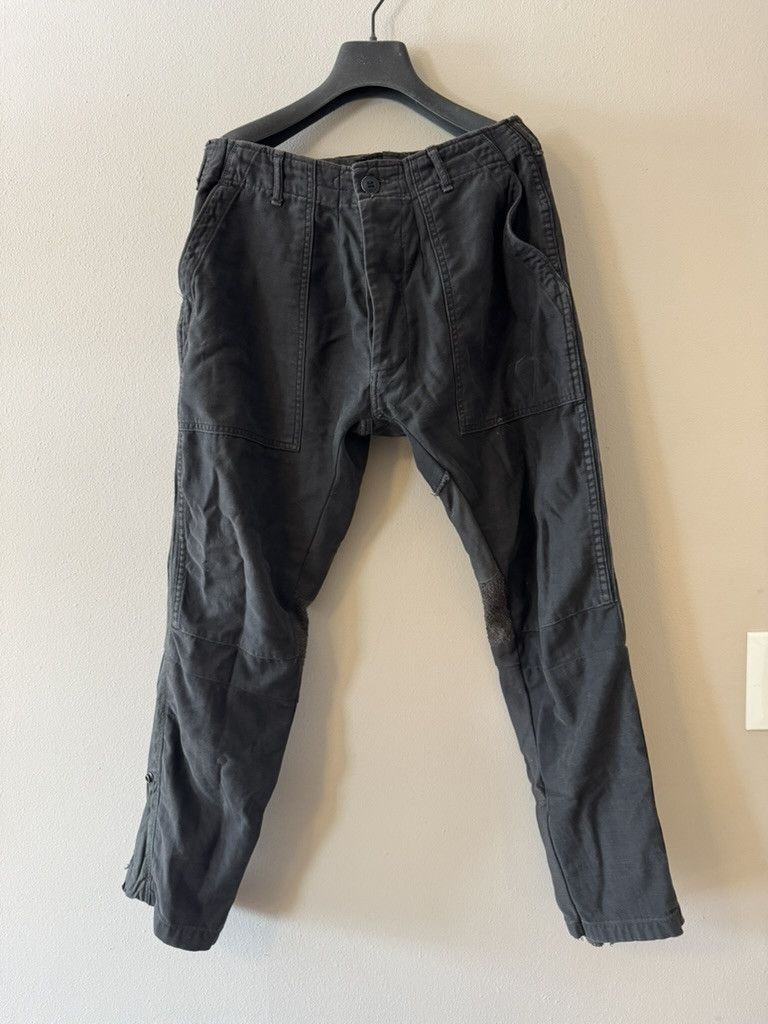 Greg Lauren Charcoal vintage Army GLI slim fit pant Size US 30 / EU 46 - 1 Thumbnail