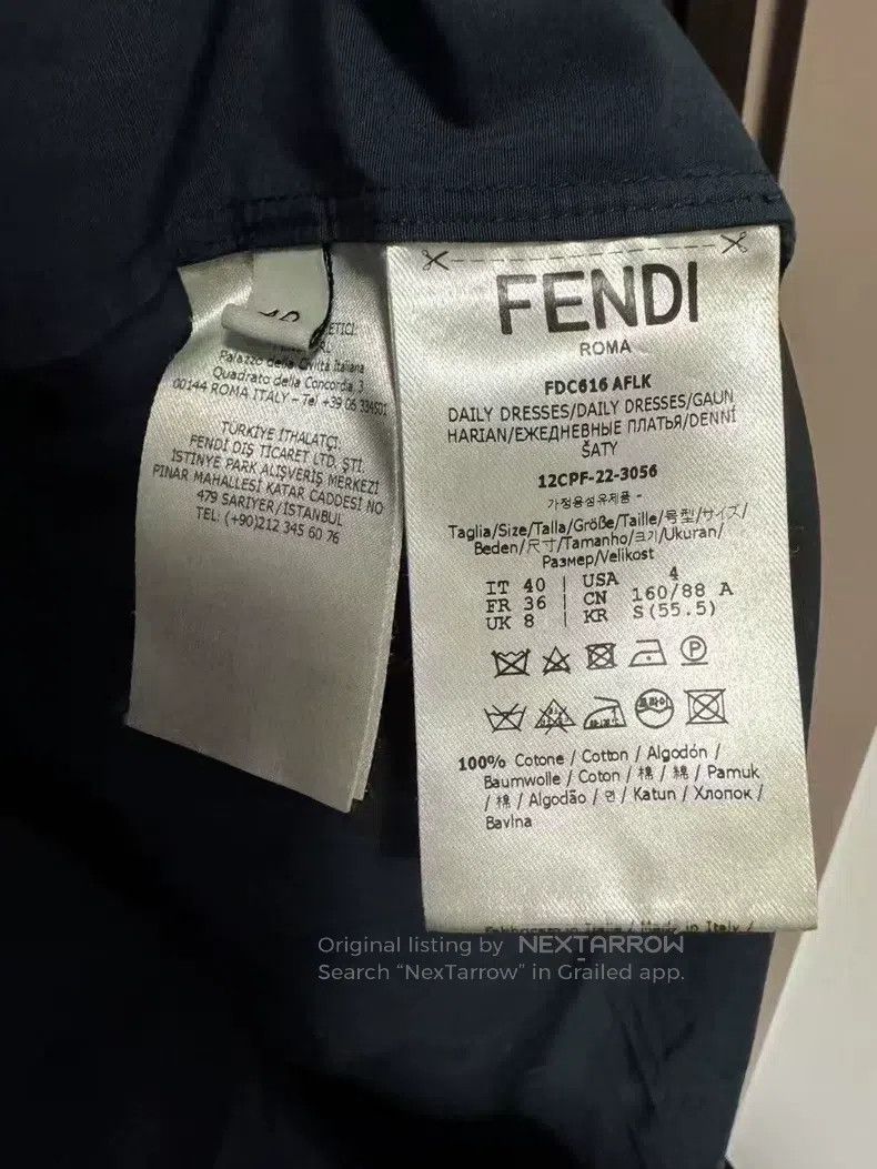 Fendi Fendi Waist-Cinching Shirt Blazer Size XS / US 0-2 / IT 36-38 - 5 Thumbnail