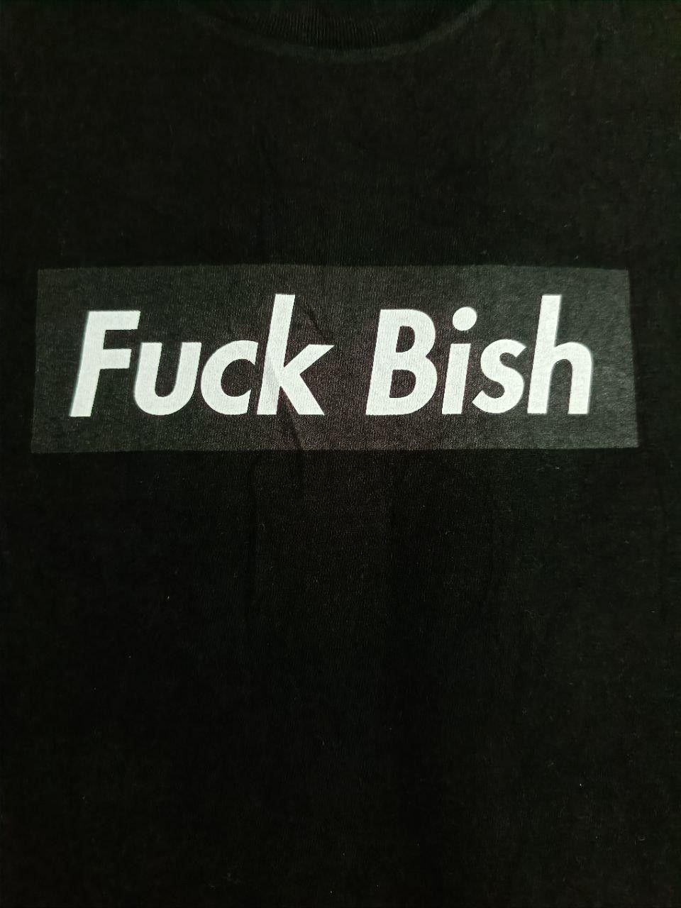 Japanese Brand SHiT Original Fuck Bish Rock Metal Rare T Shirt Size US M / EU 48-50 / 2 - 3 Thumbnail