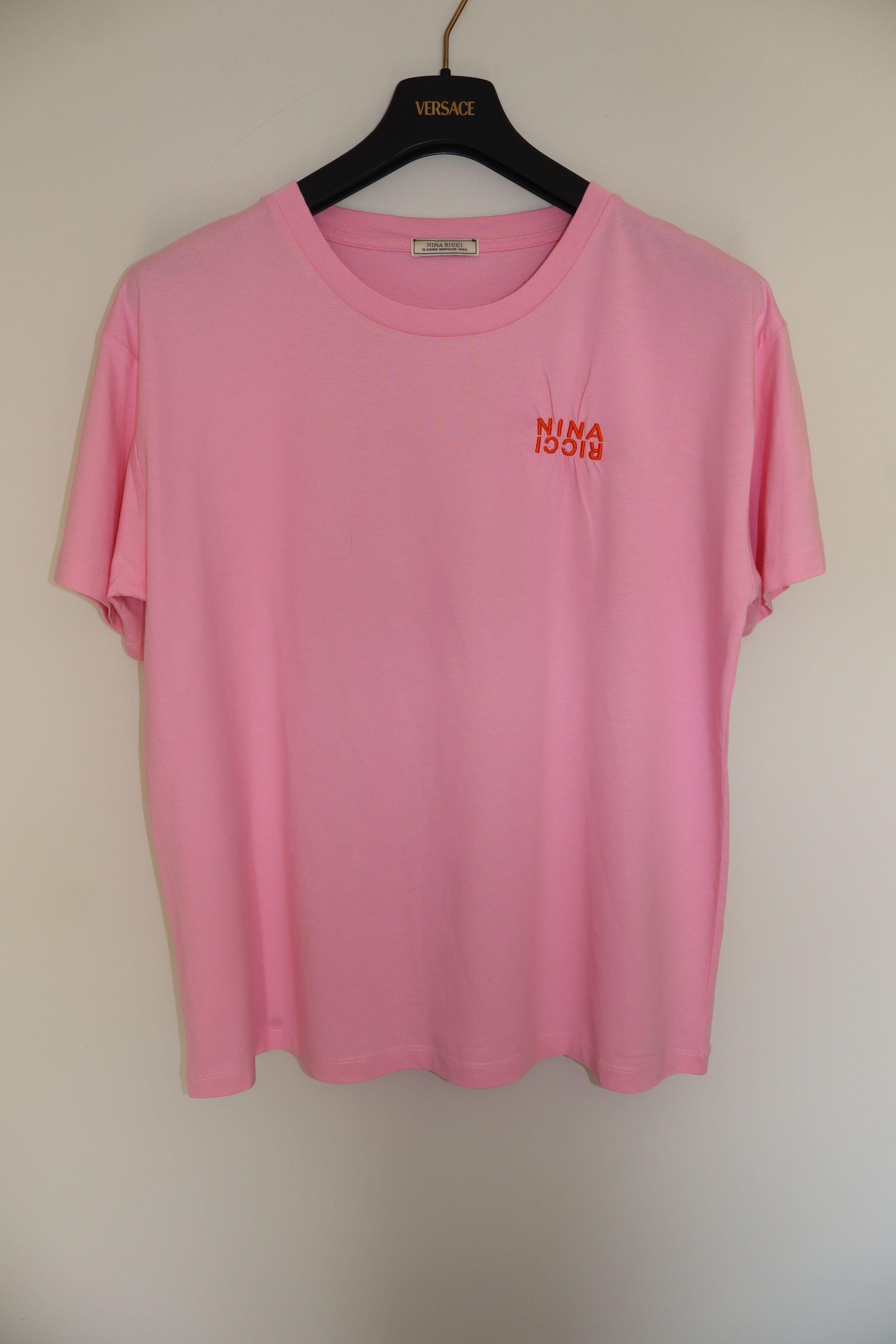 Nina Ricci Embroidered logo t-shirt Size XL / US 12-14 / IT 48-50 - 1 Thumbnail