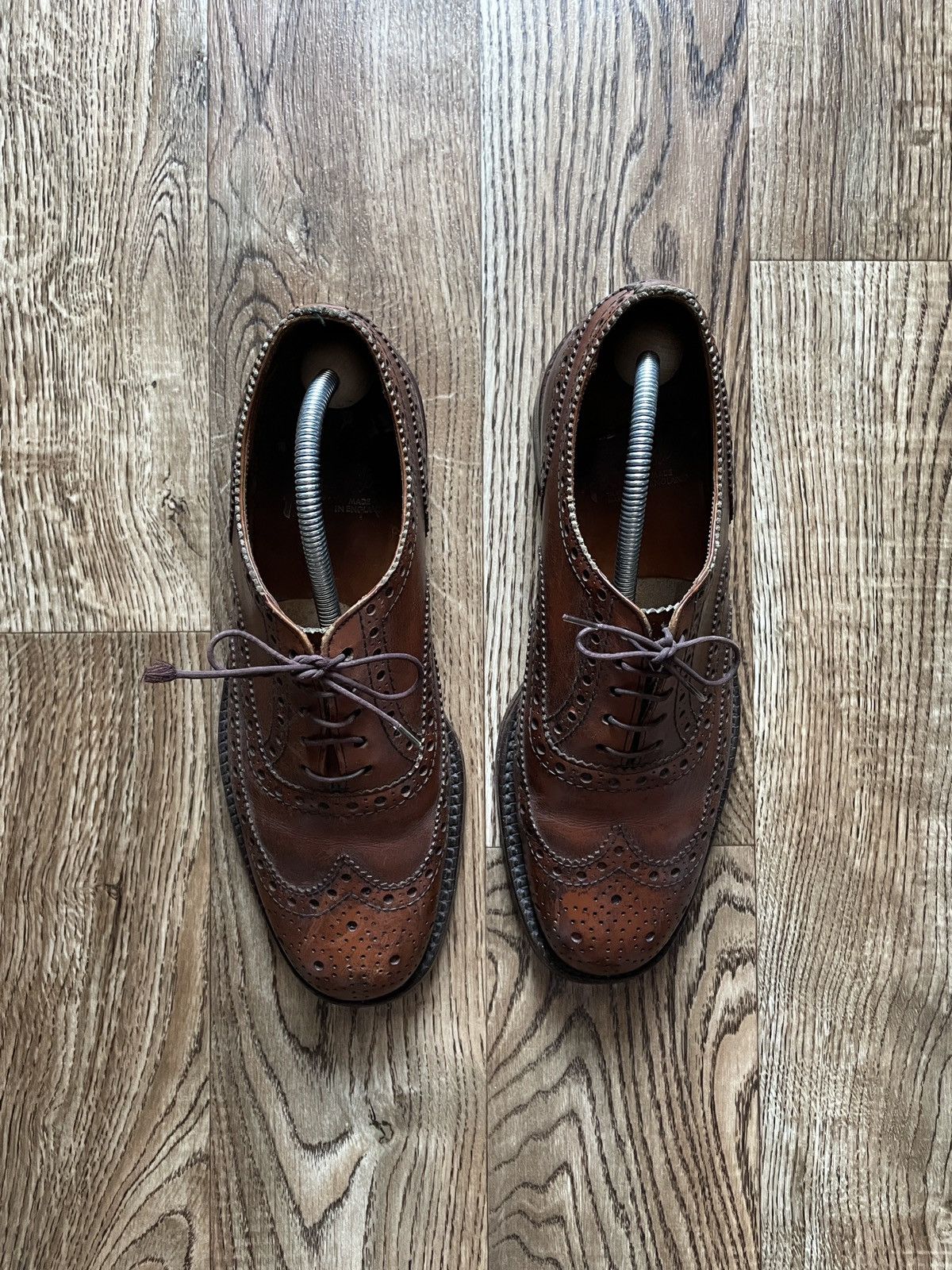 Grenson Grenson Design benchmade Oxford Brogues leather Shoes Size US 7.5 / EU 40-41 - 2 Thumbnail