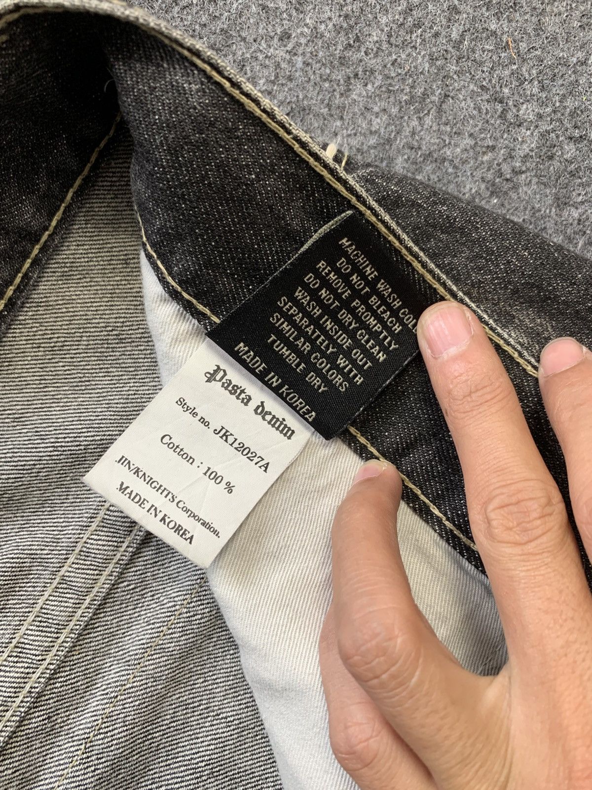 Japanese Brand Lace up pasta denim pant vkei style japanese brand Size US 36 / EU 52 - 11 Thumbnail