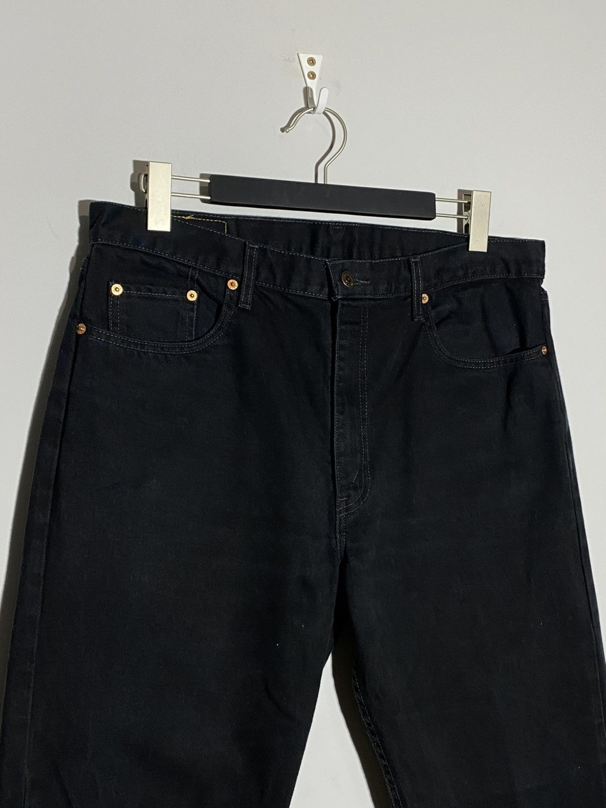 Levi's Vintage 90s Levi's 615 Black Denim Jeans Size US 38 / EU 54 - 3 Thumbnail