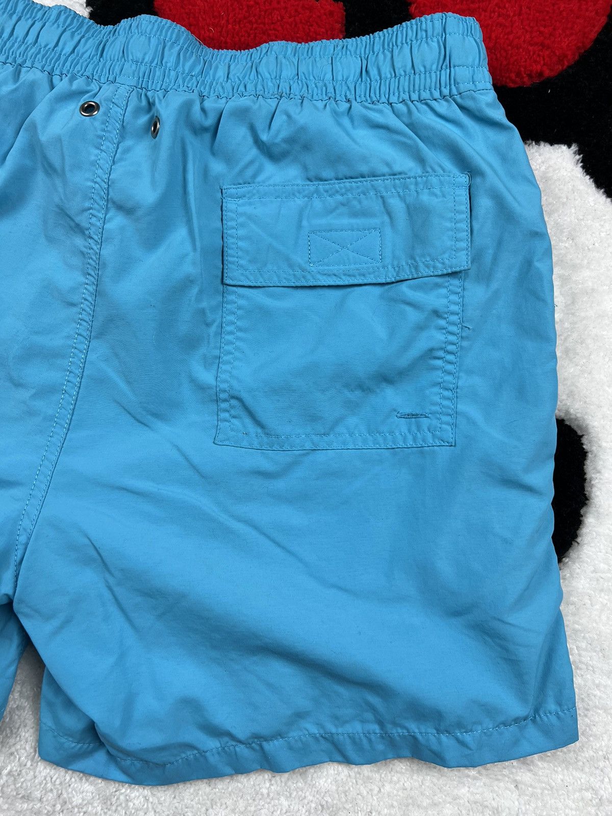 Polo Ralph Lauren Crazy Polo Ralph Lauren Blue Y2K Nylon Shorts Size US 32 / EU 48 - 8 Thumbnail