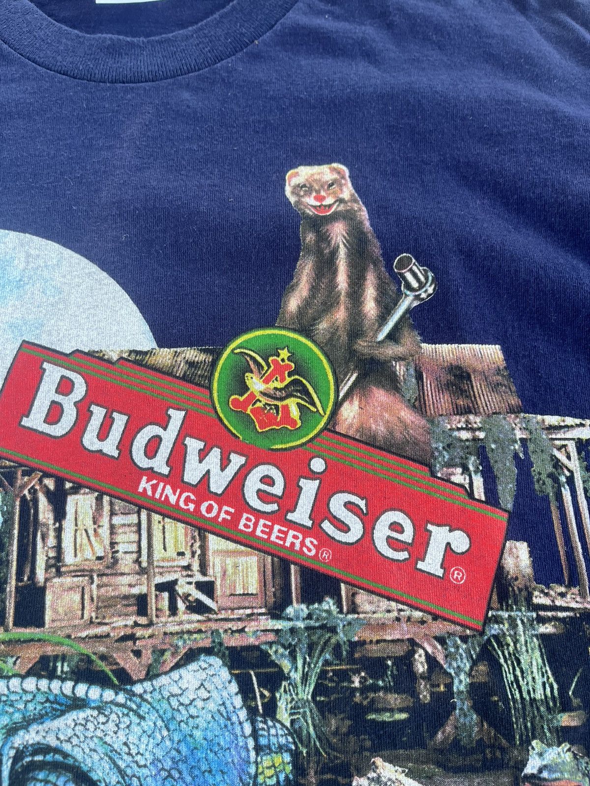 Vintage Budweiser tee 1998s’ Size US L / EU 52-54 / 3 - 3 Thumbnail